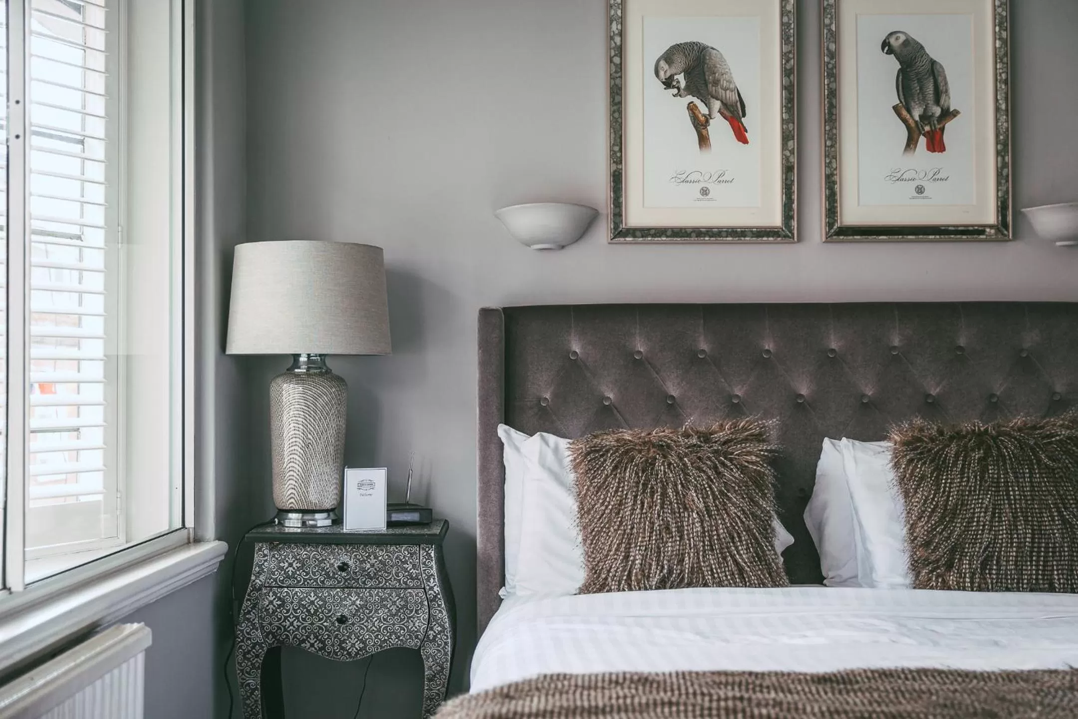 Bed in Rose & Crown Inn