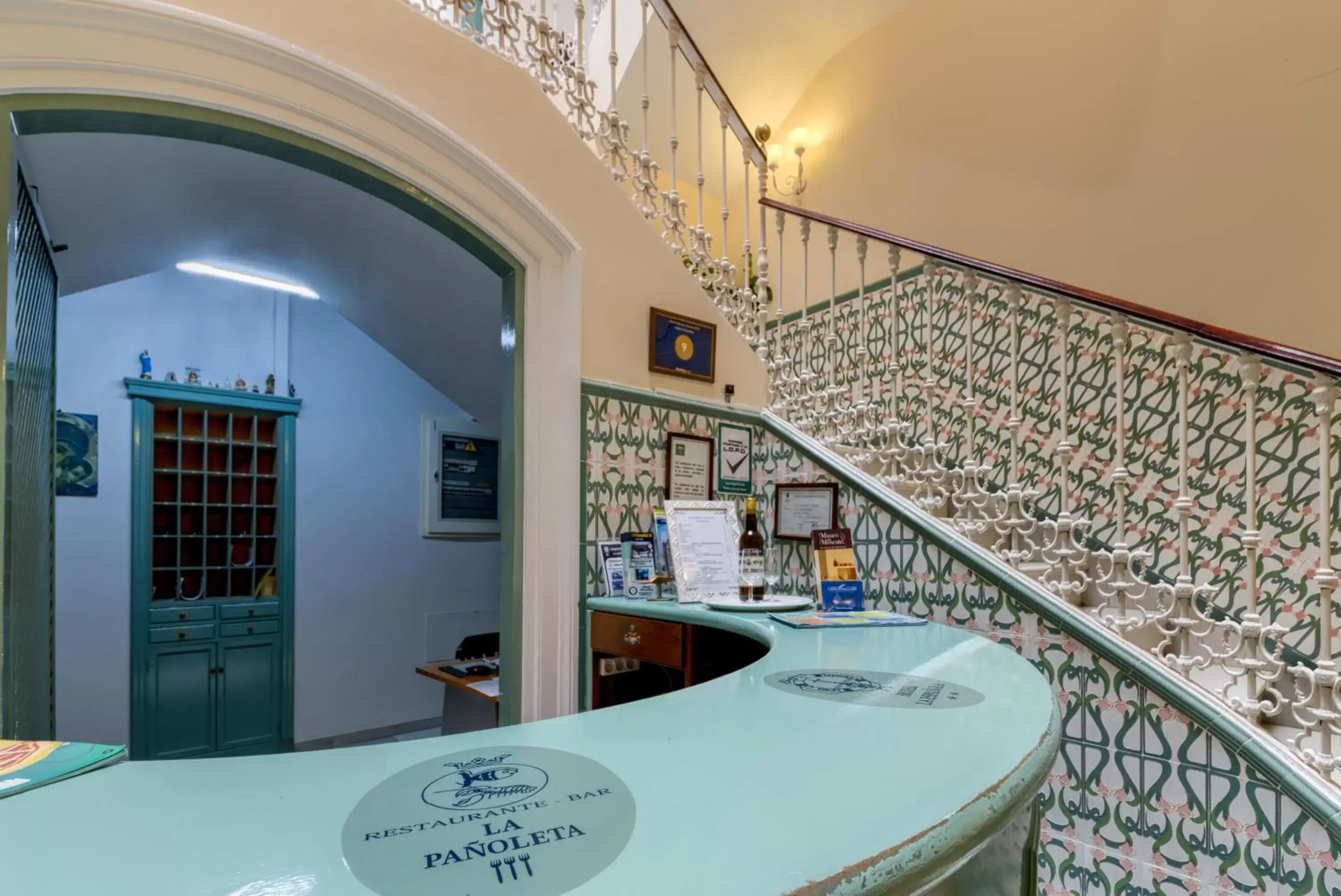 Lobby or reception in Hotel La Española