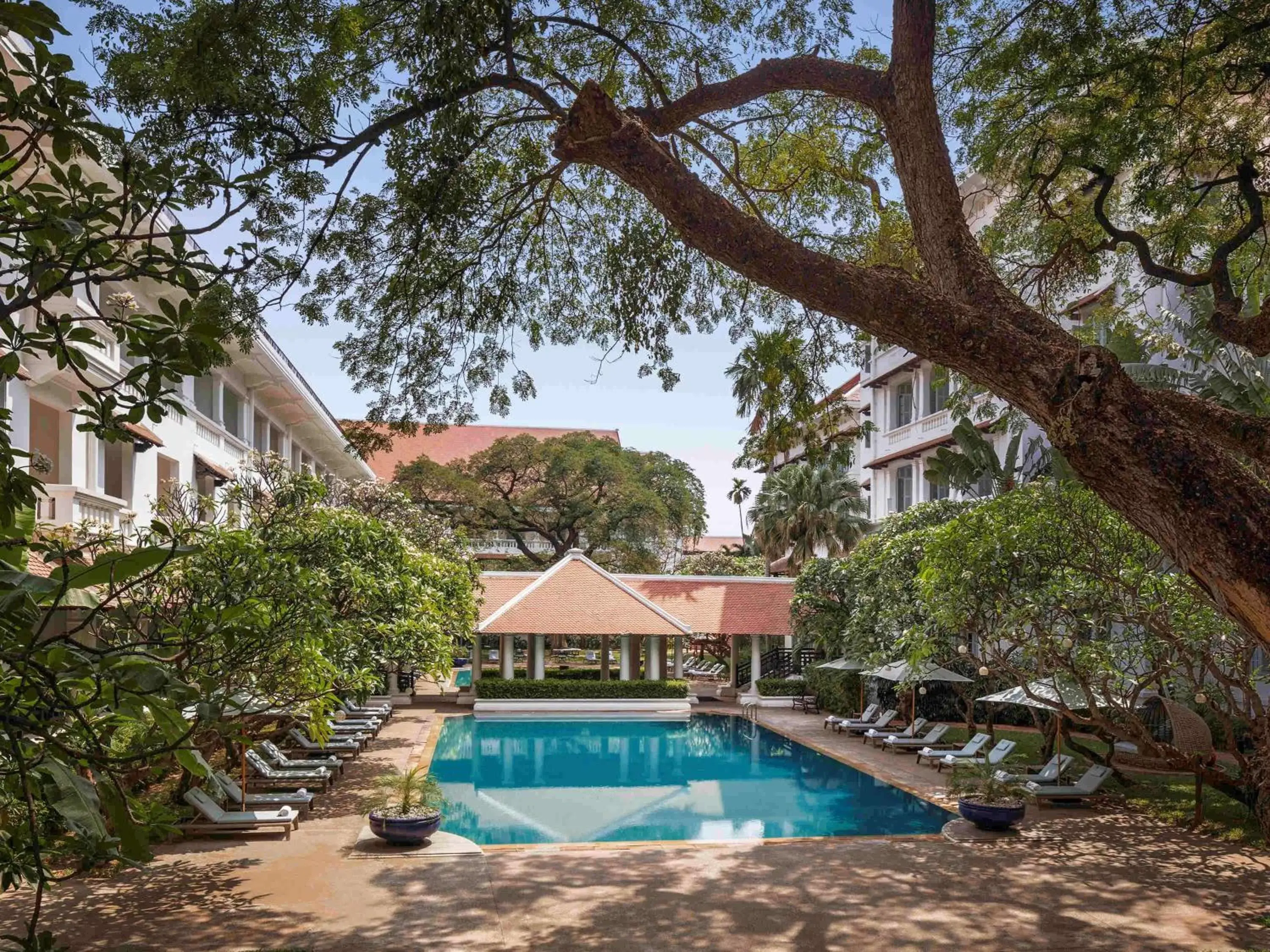 On site, Swimming Pool in Raffles Hotel Le Royal