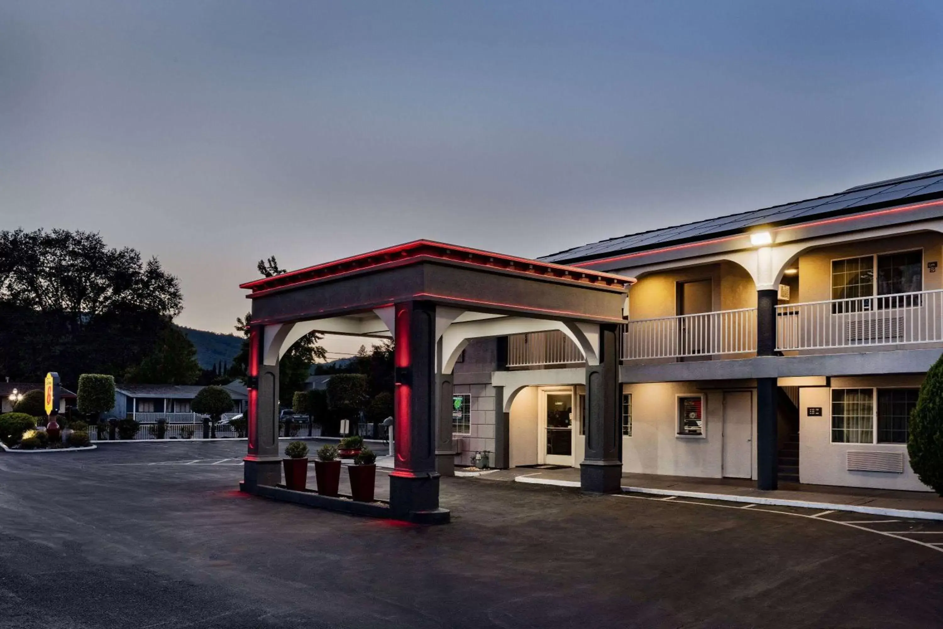 Property Building in Super 8 by Wyndham Ukiah