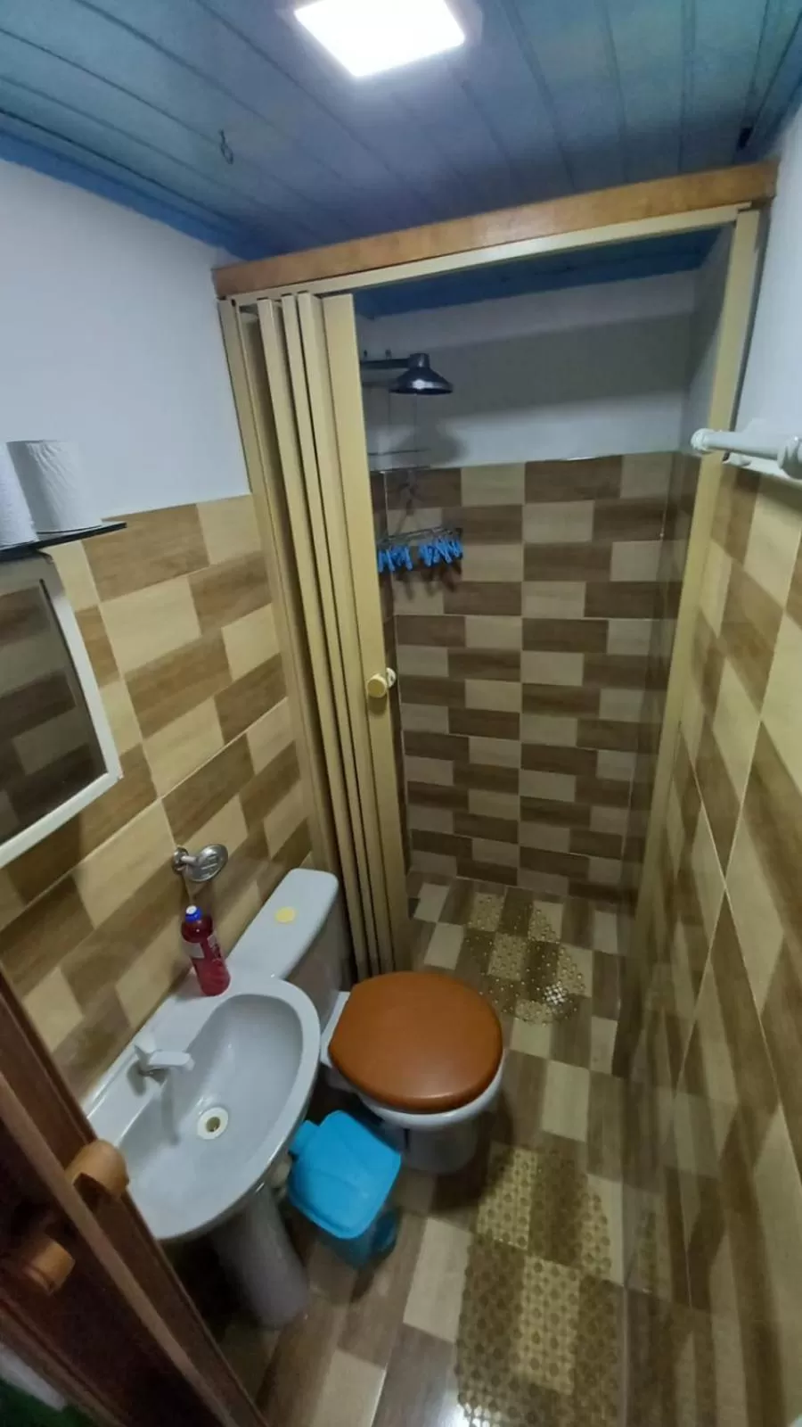 Bathroom in Apart Hotel-Amazonas Shooping