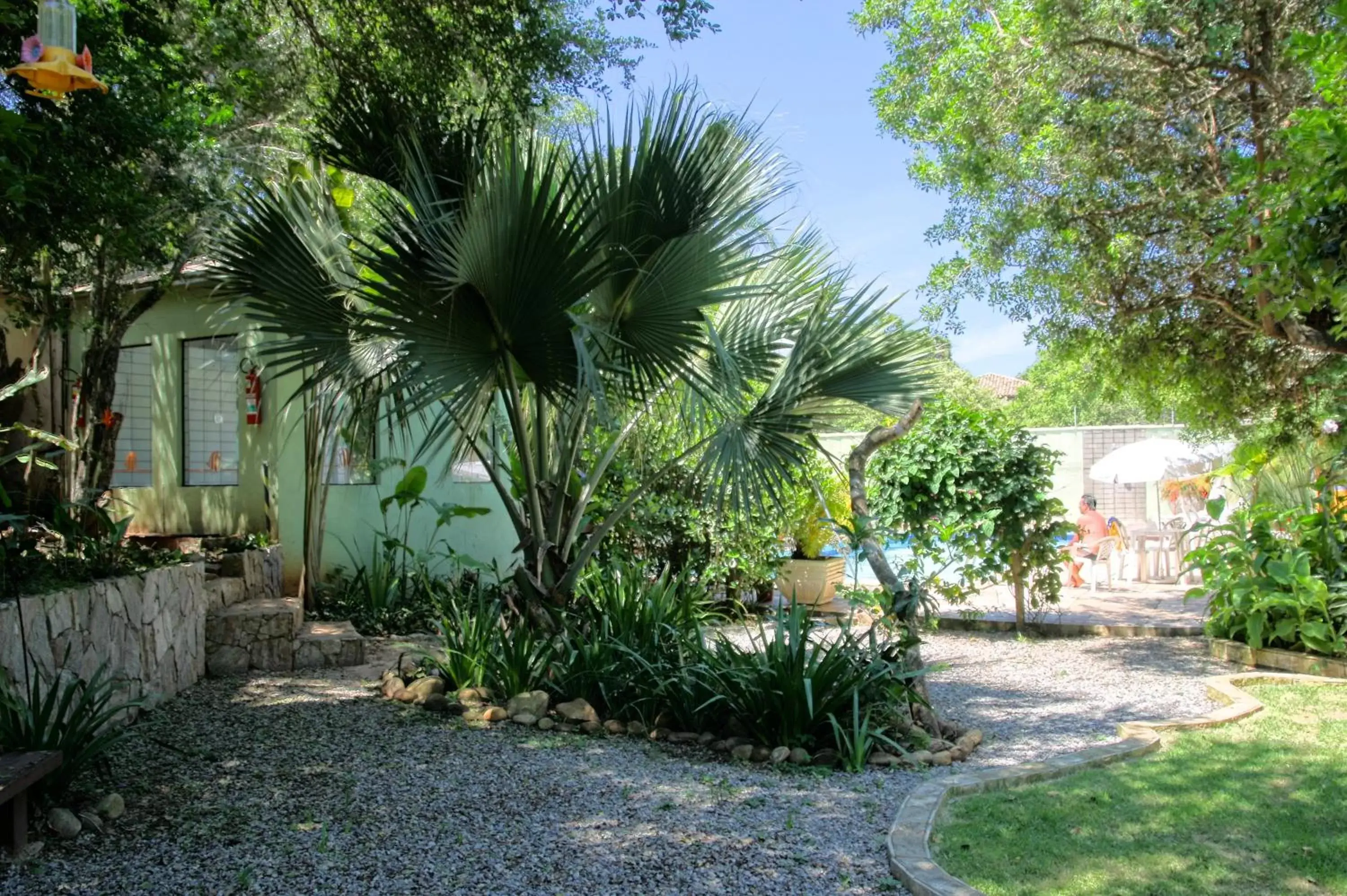 Facade/entrance, Garden in Pousada Aguas Claras