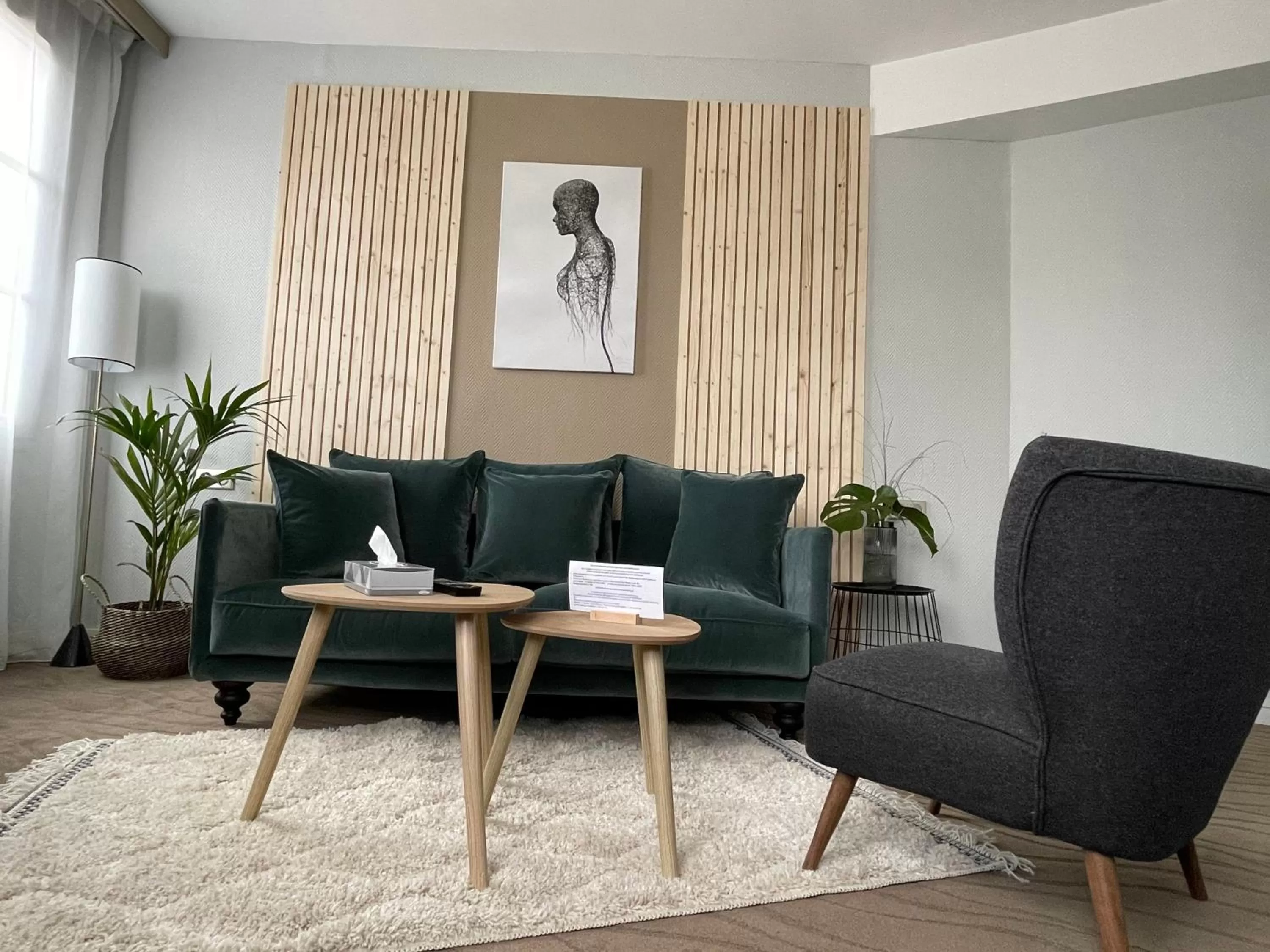 Living room in Hotel Normandy