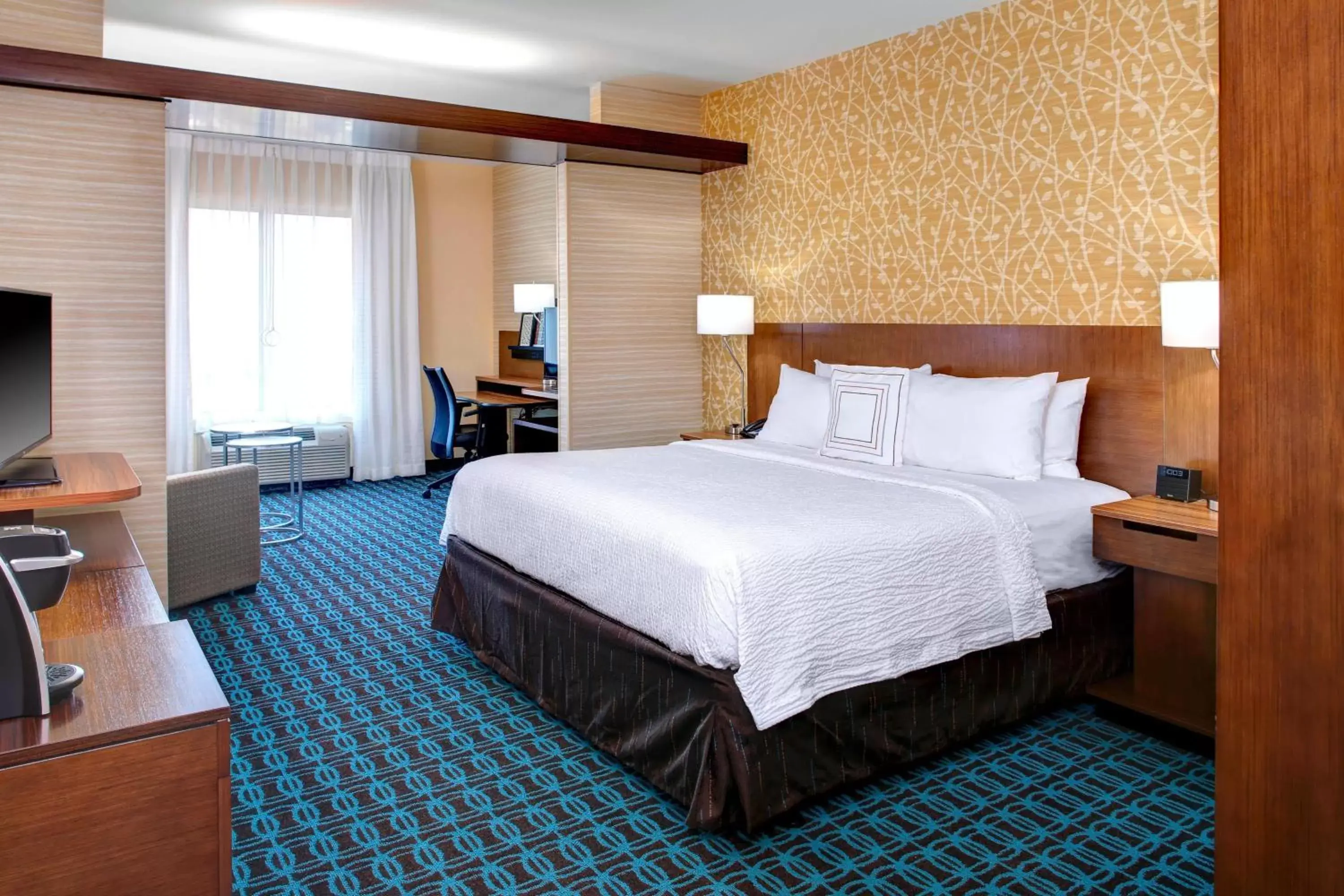 Photo of the whole room, Bed in Fairfield Inn & Suites by Marriott Atlanta Stockbridge