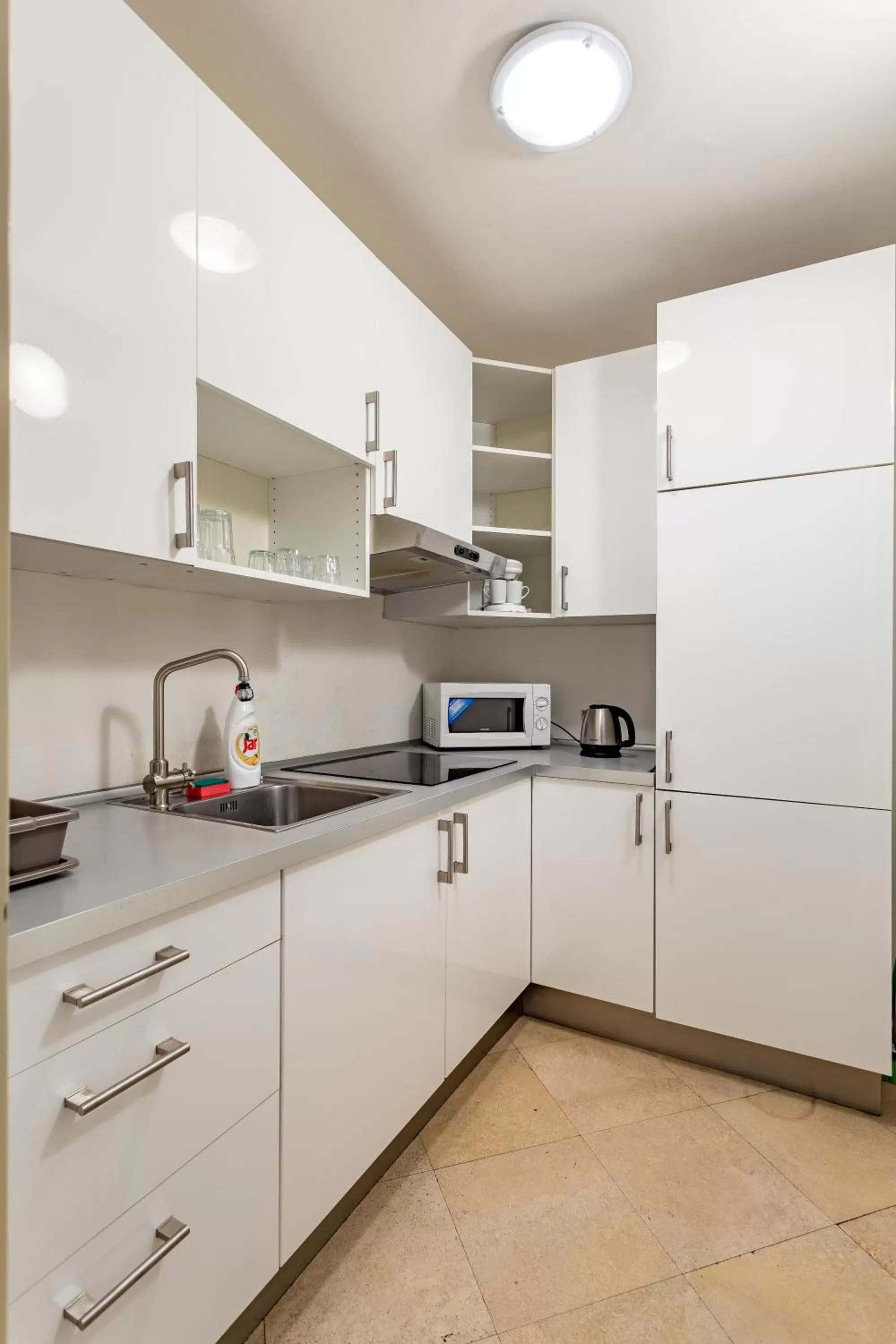 Kitchen or kitchenette, Kitchen/Kitchenette in Legerova 33 Apartments