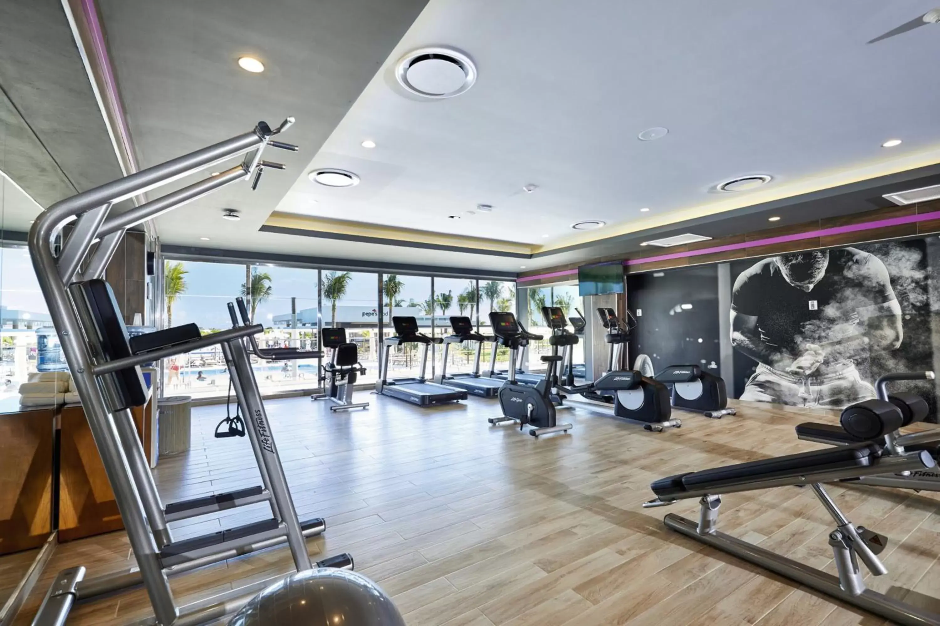Fitness centre/facilities, Fitness Center/Facilities in Riu Palace Costa Mujeres - All Inclusive