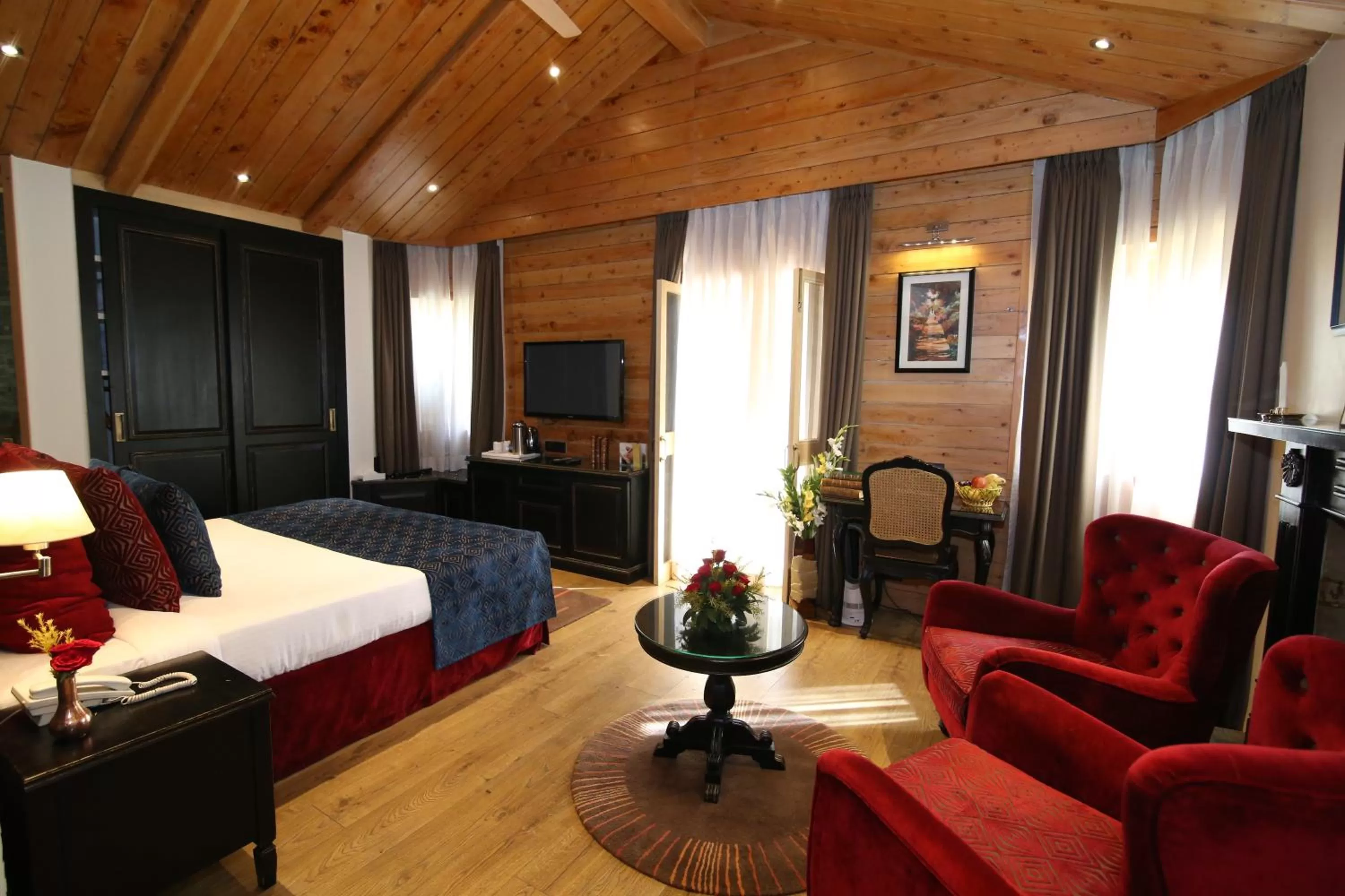 Bedroom, Bed in Span Resort and Spa, Manali