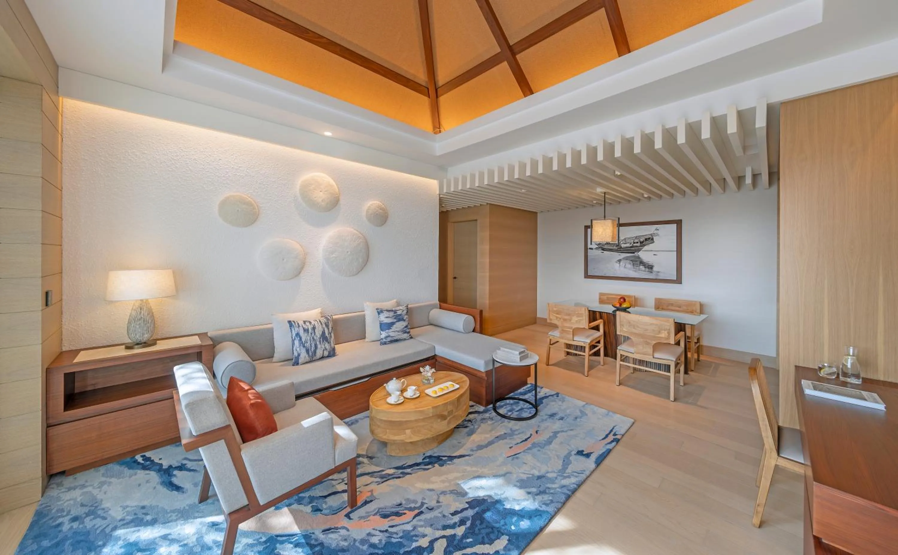 Living room in Anantara Mina Ras Al Khaimah Resort