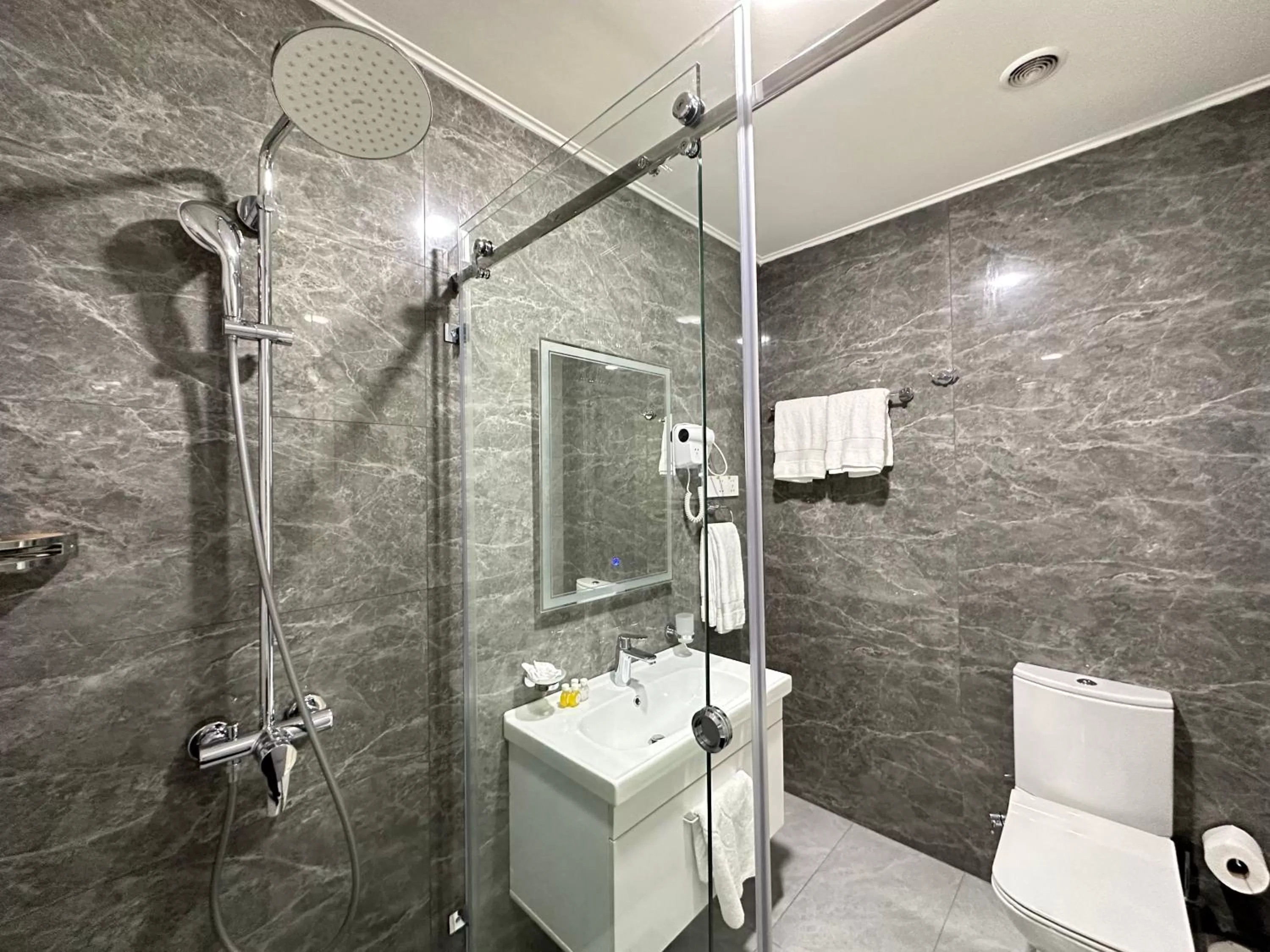 Shower in Garnet Hotel Tashkent