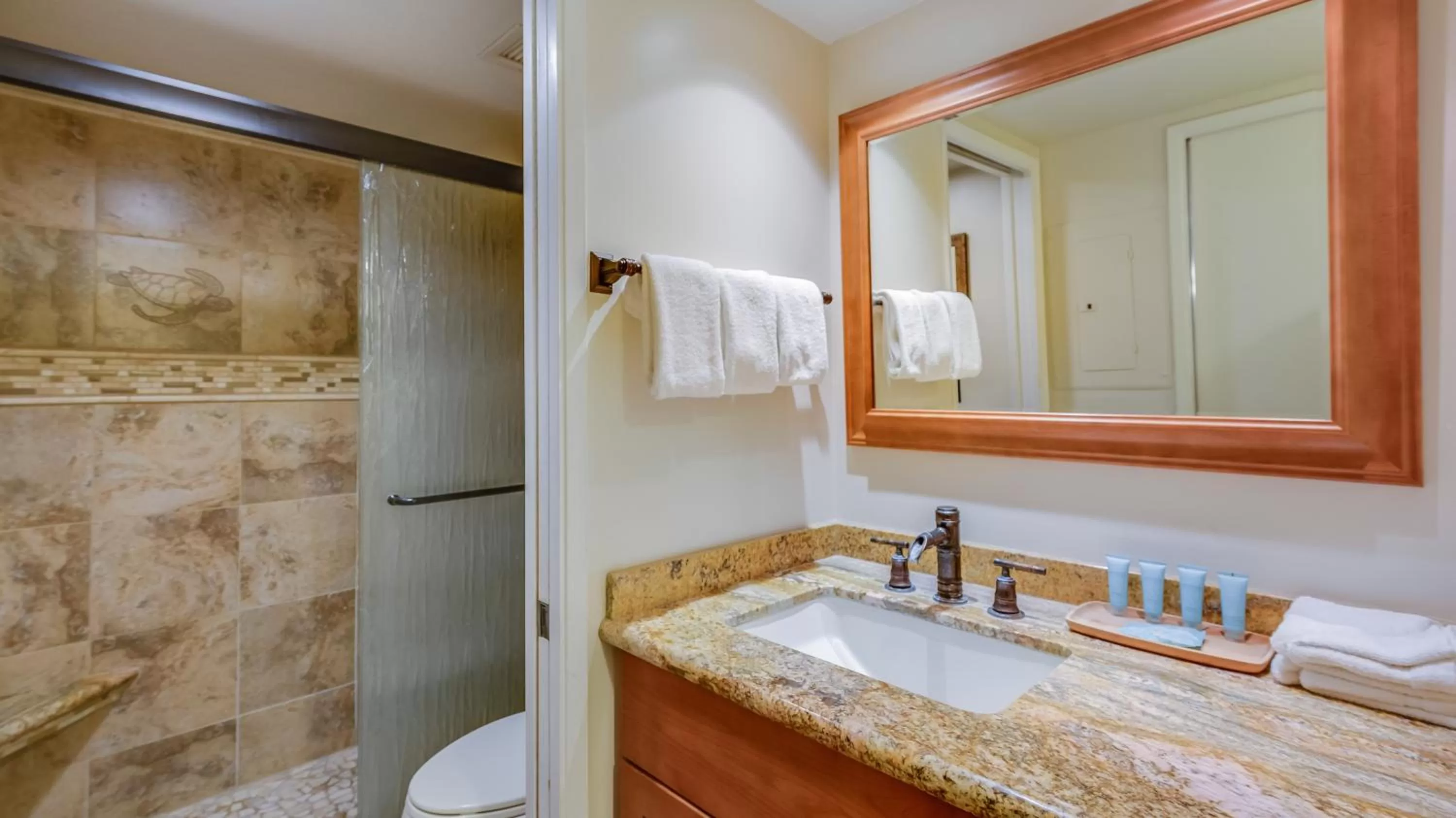 Bathroom in Castle At Maui Banyan