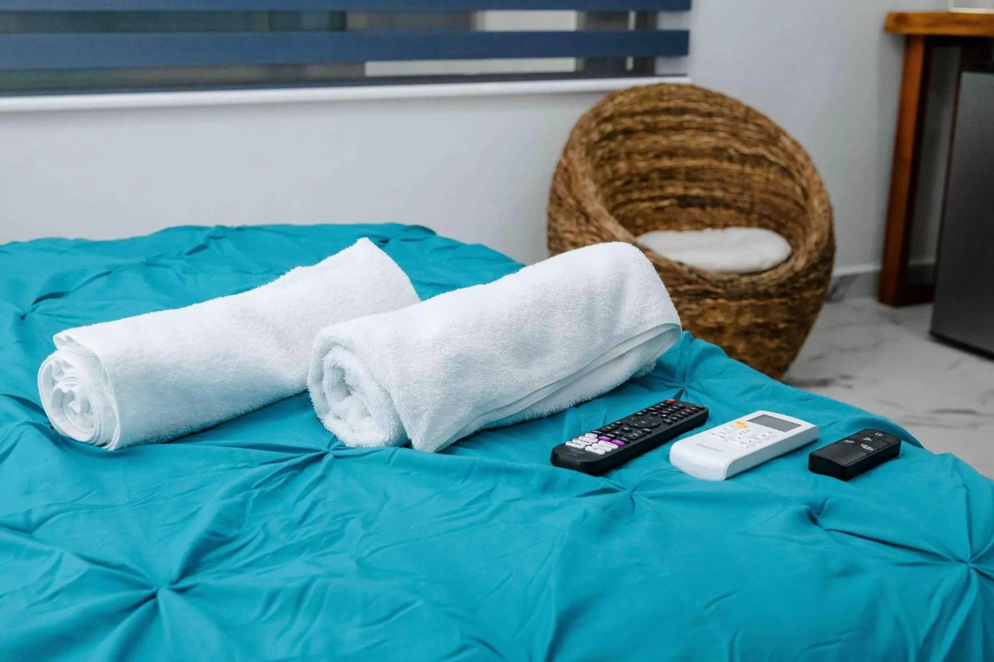 Decorative detail, Bed in Hotel Naomi City center