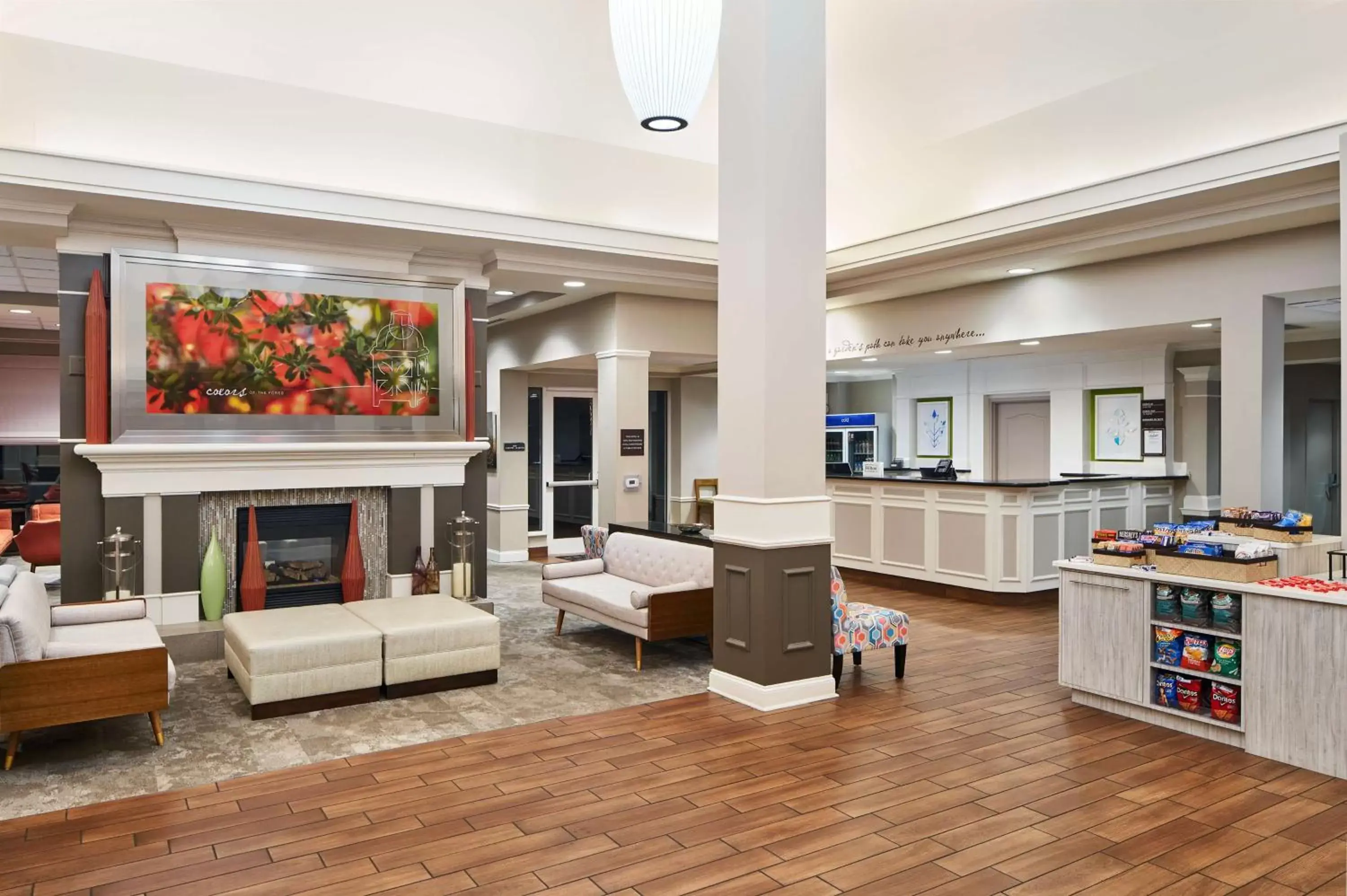 Lobby or reception in Hilton Garden Inn Columbus