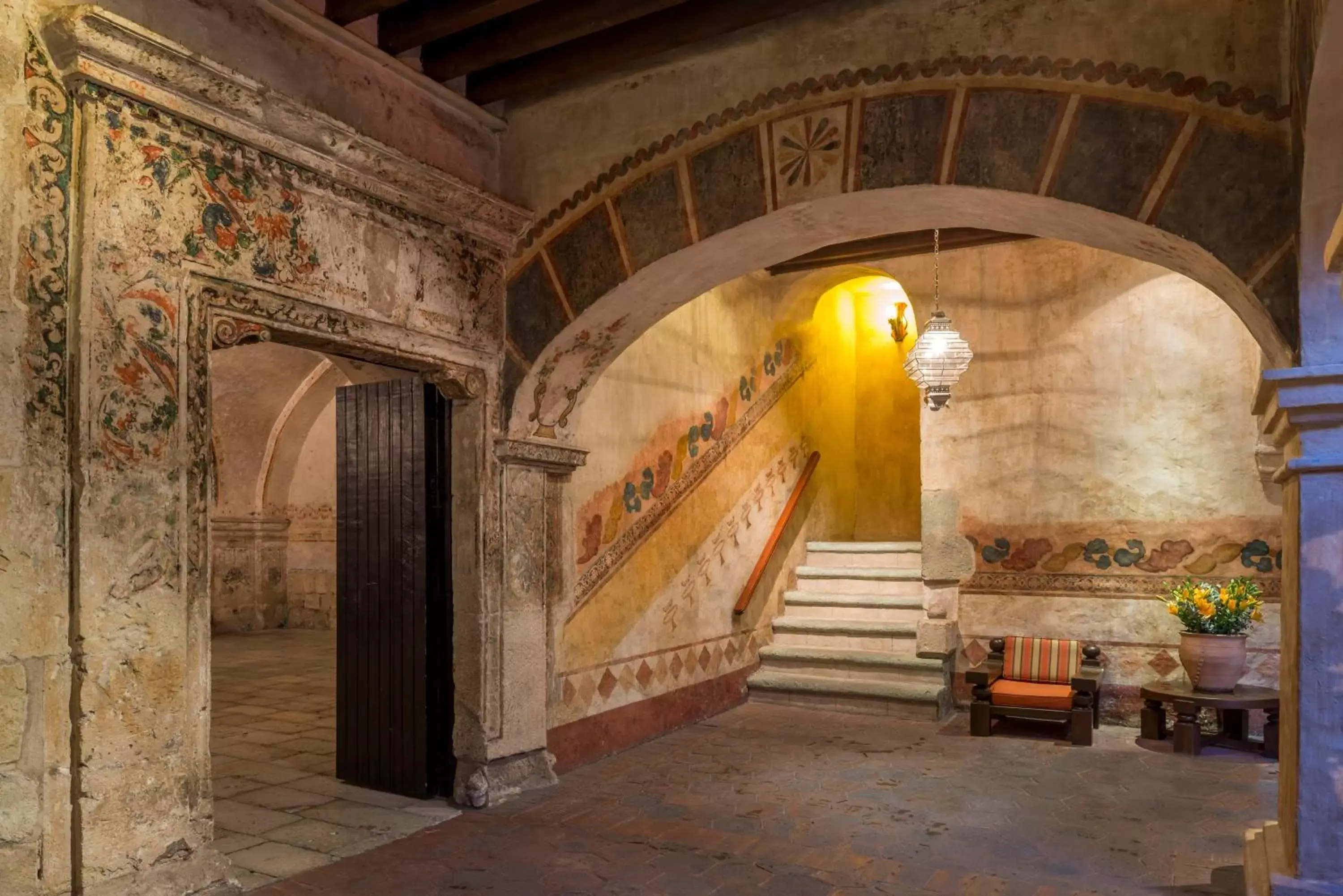 Lobby or reception in Quinta Real Oaxaca