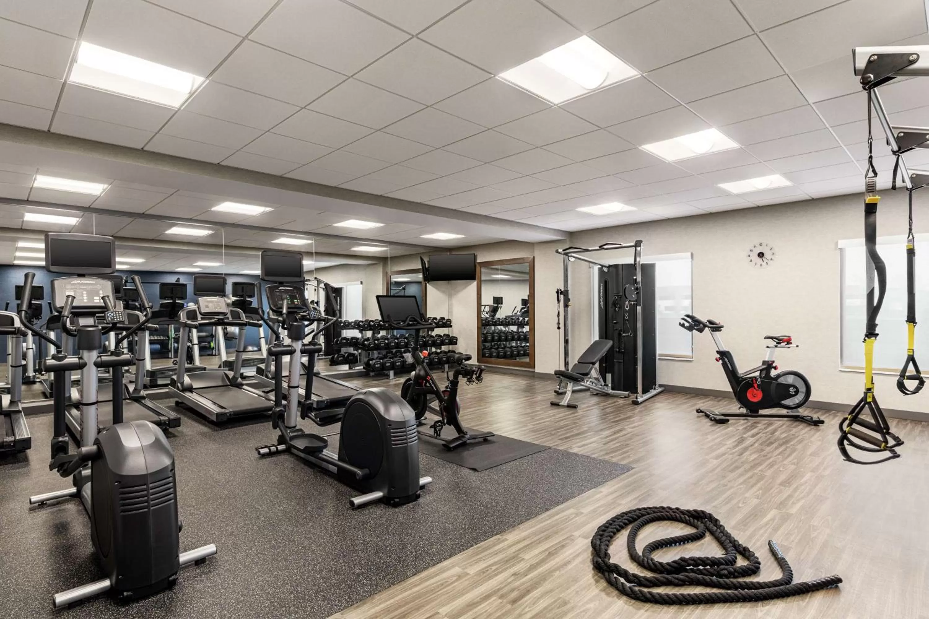 Fitness centre/facilities in Hampton Inn & Suites Olean, Ny