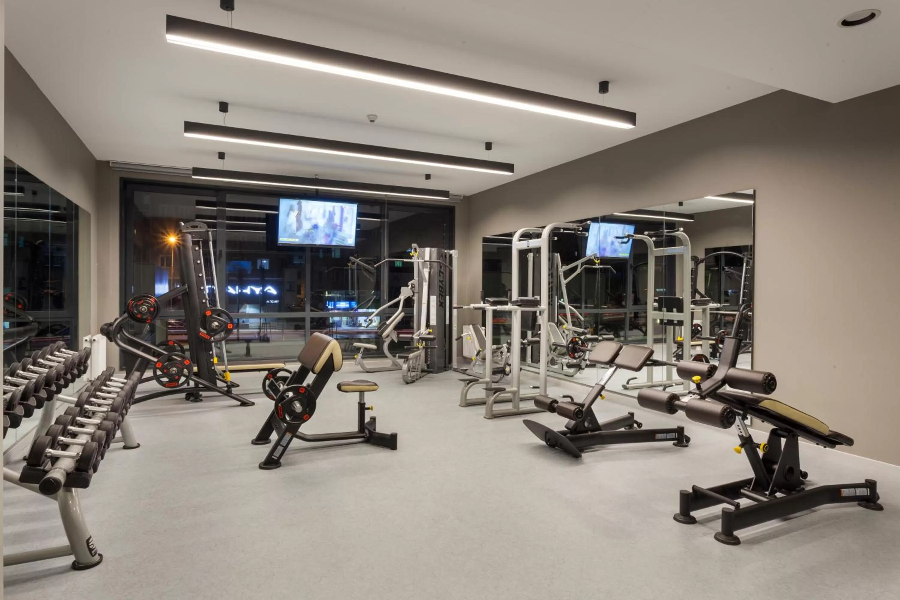 Fitness centre/facilities in Fraser Place Antasya Istanbul