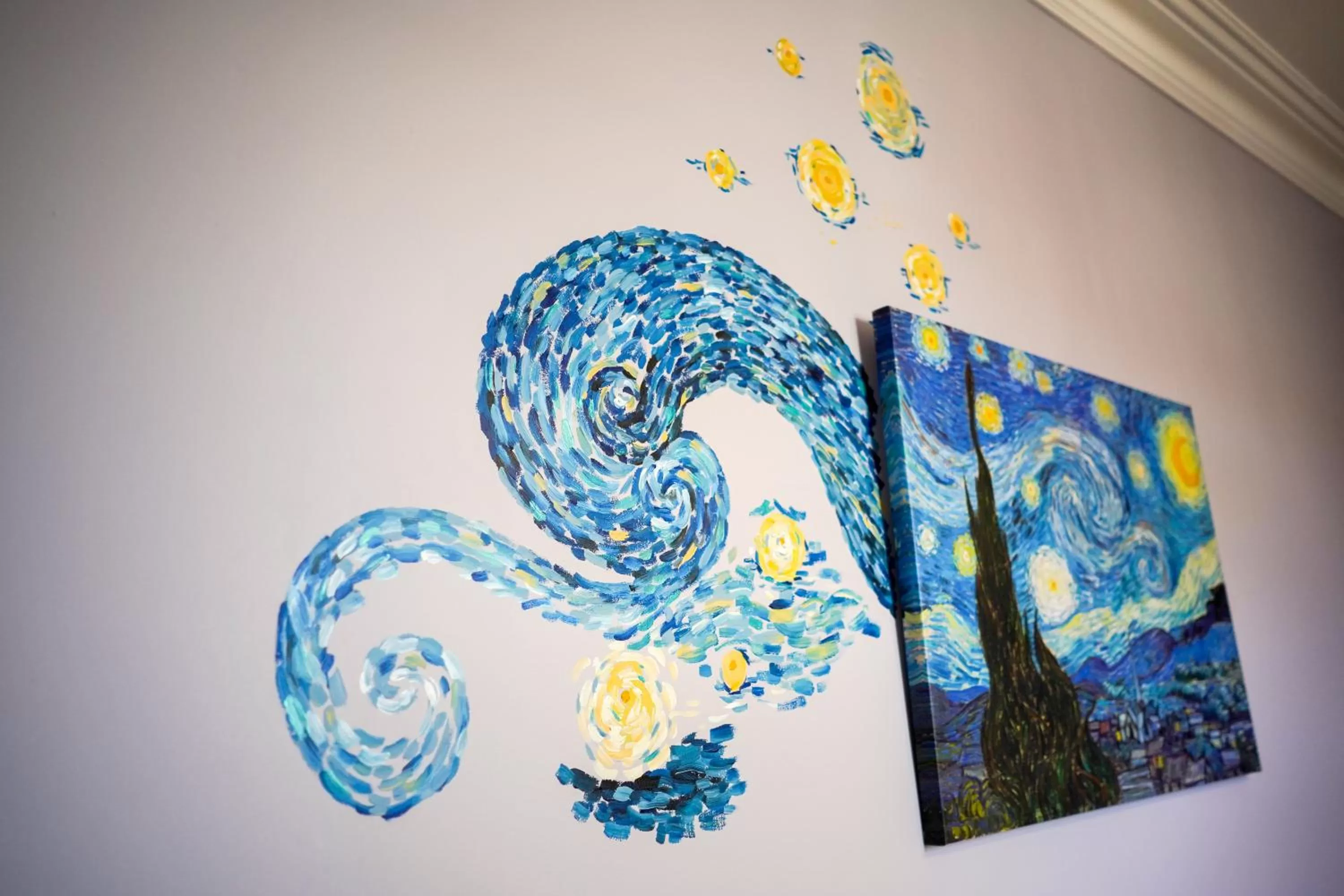 Bedroom in The Art Bank