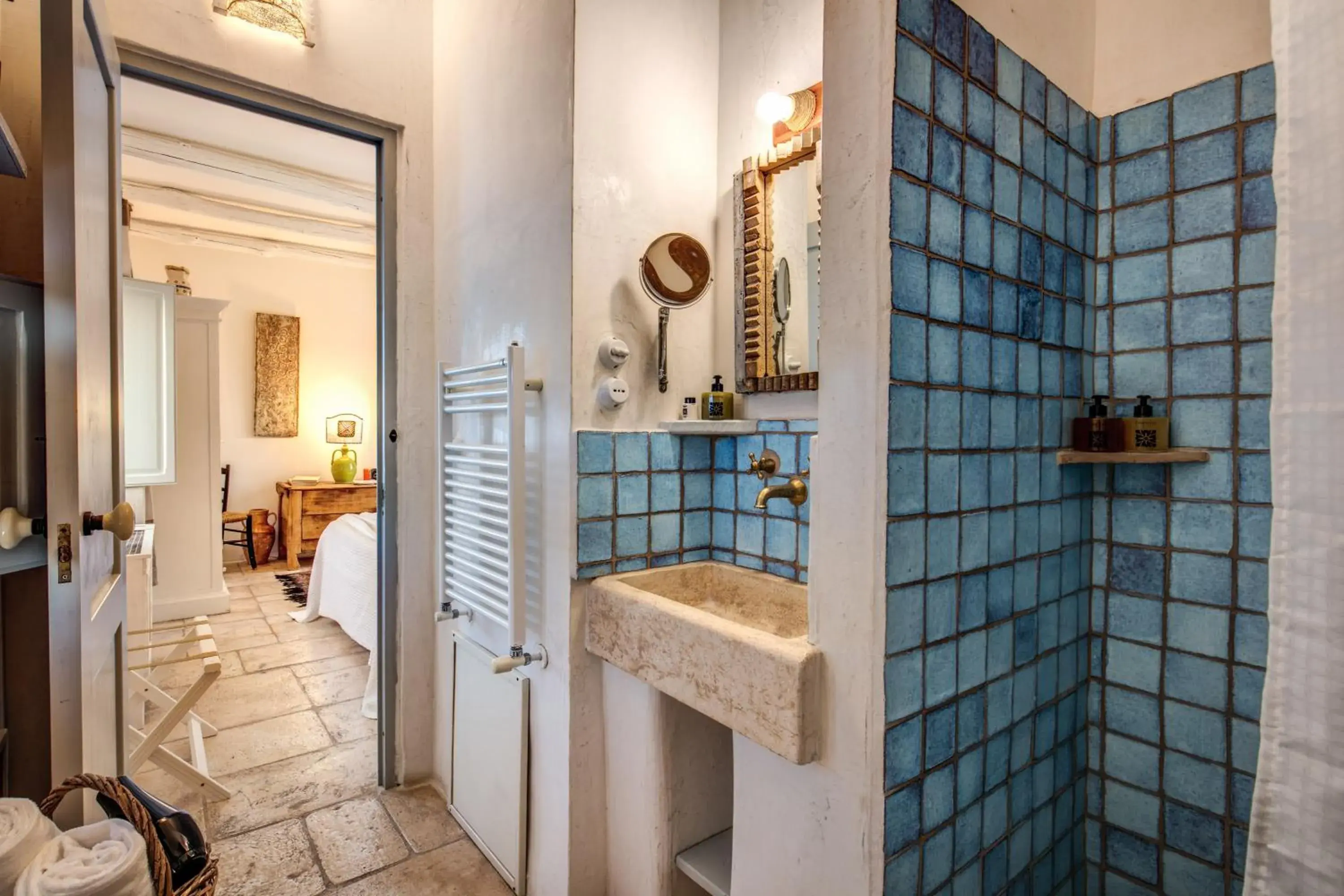 Bathroom in Masseria Cervarolo