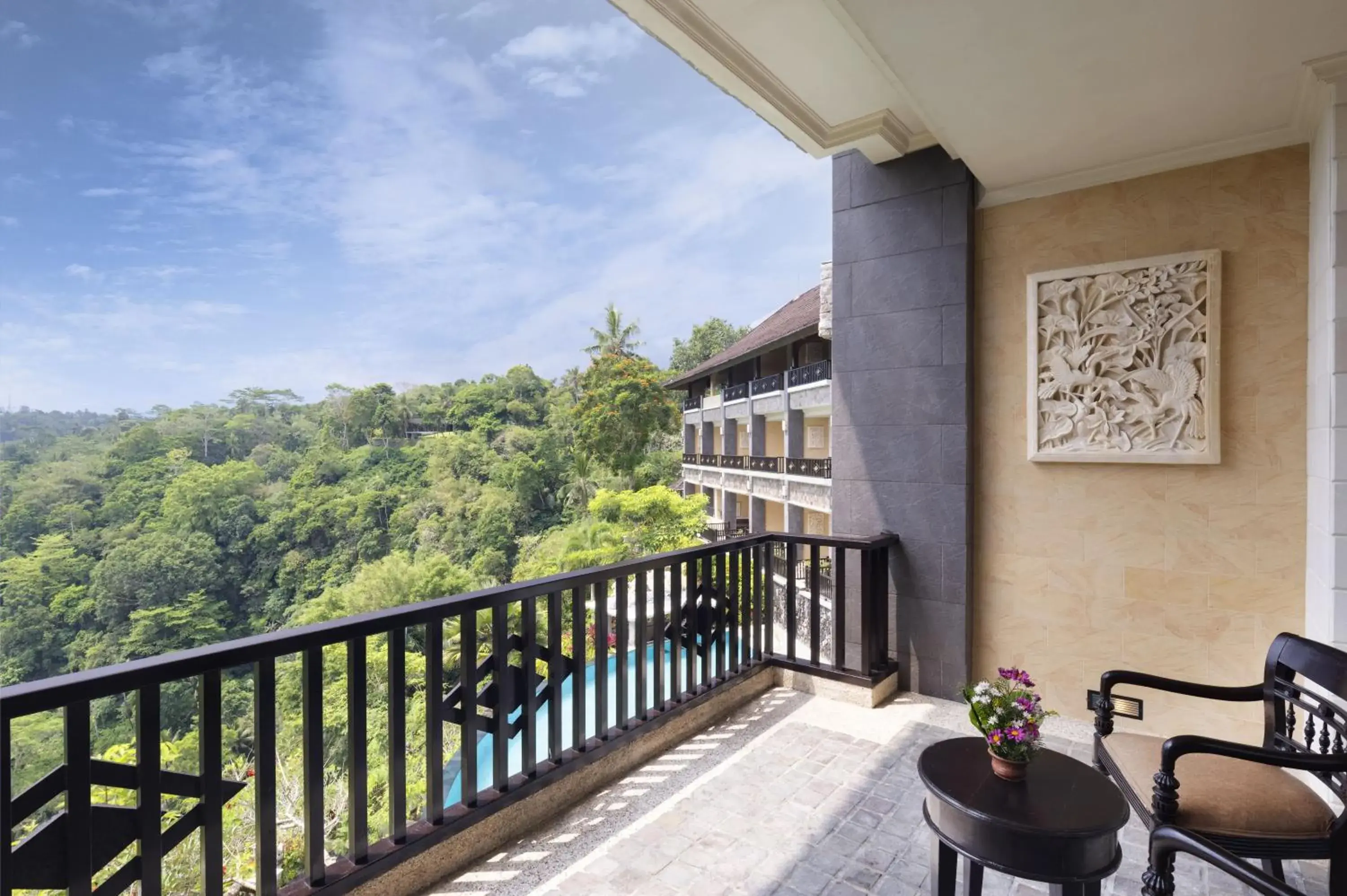 Balcony/Terrace in Rijasa Agung Resort and Villas