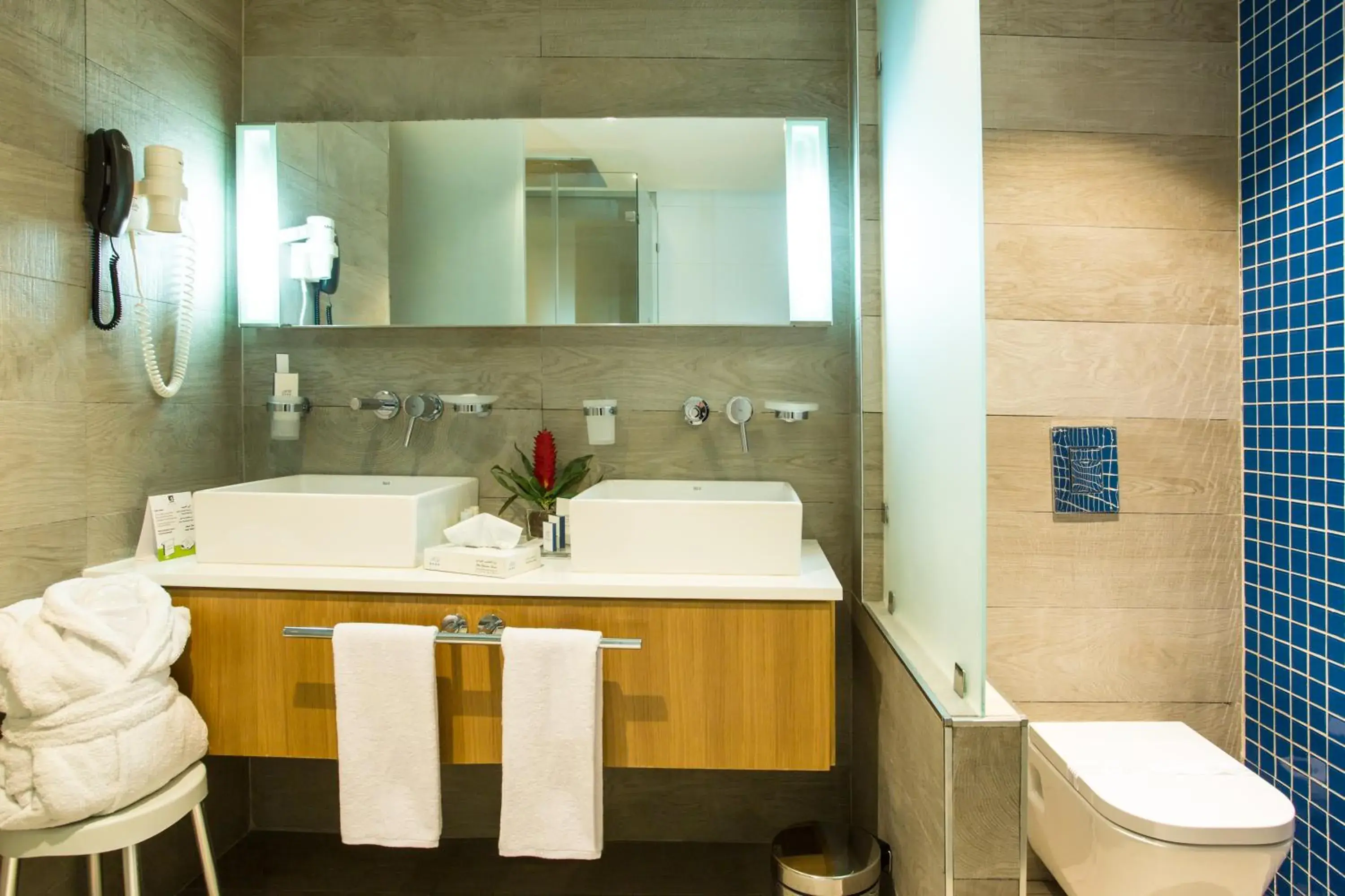 Bathroom in Hôtel Belvédère Fourati