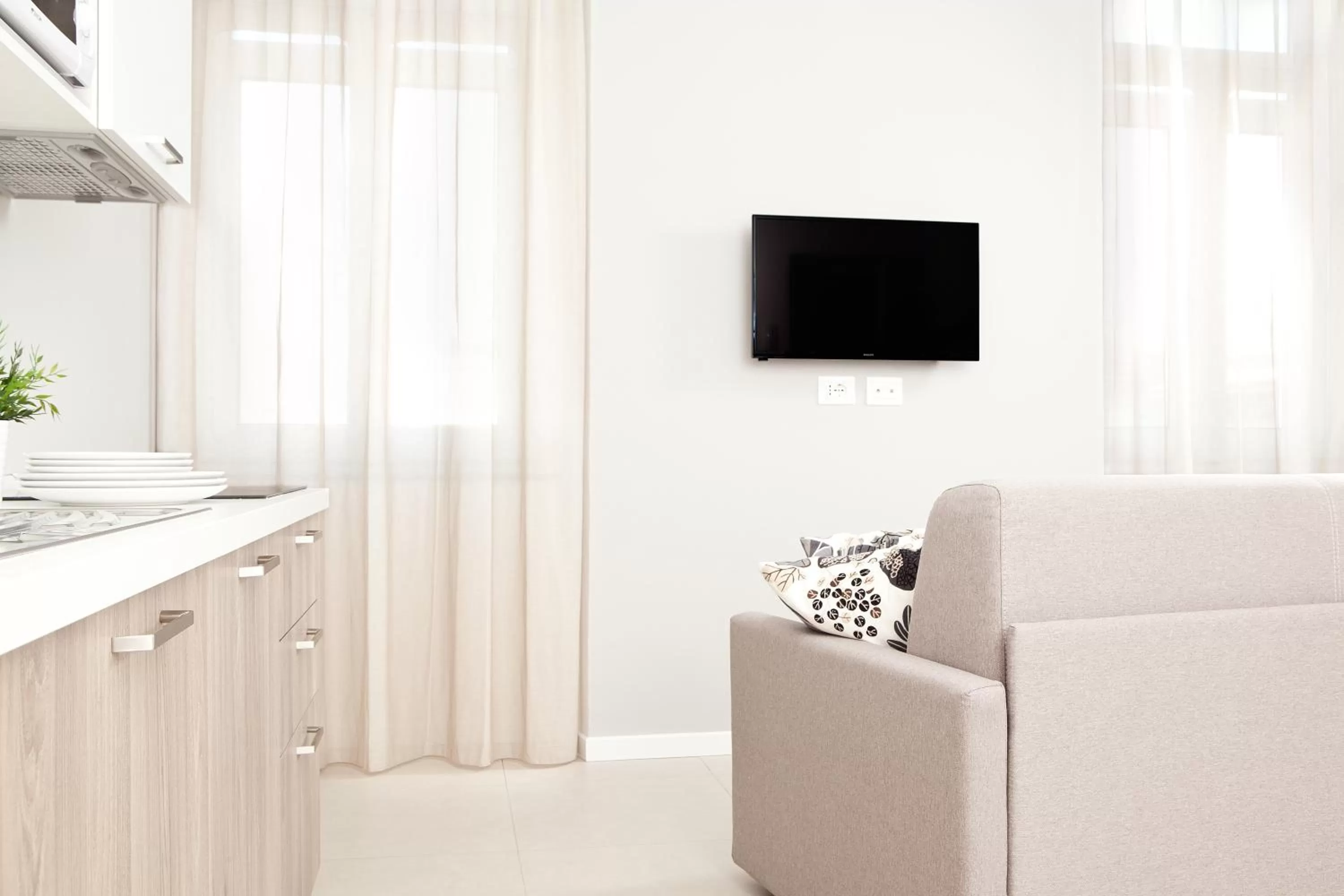 Communal lounge/ TV room in Palazzo Talenti 1907