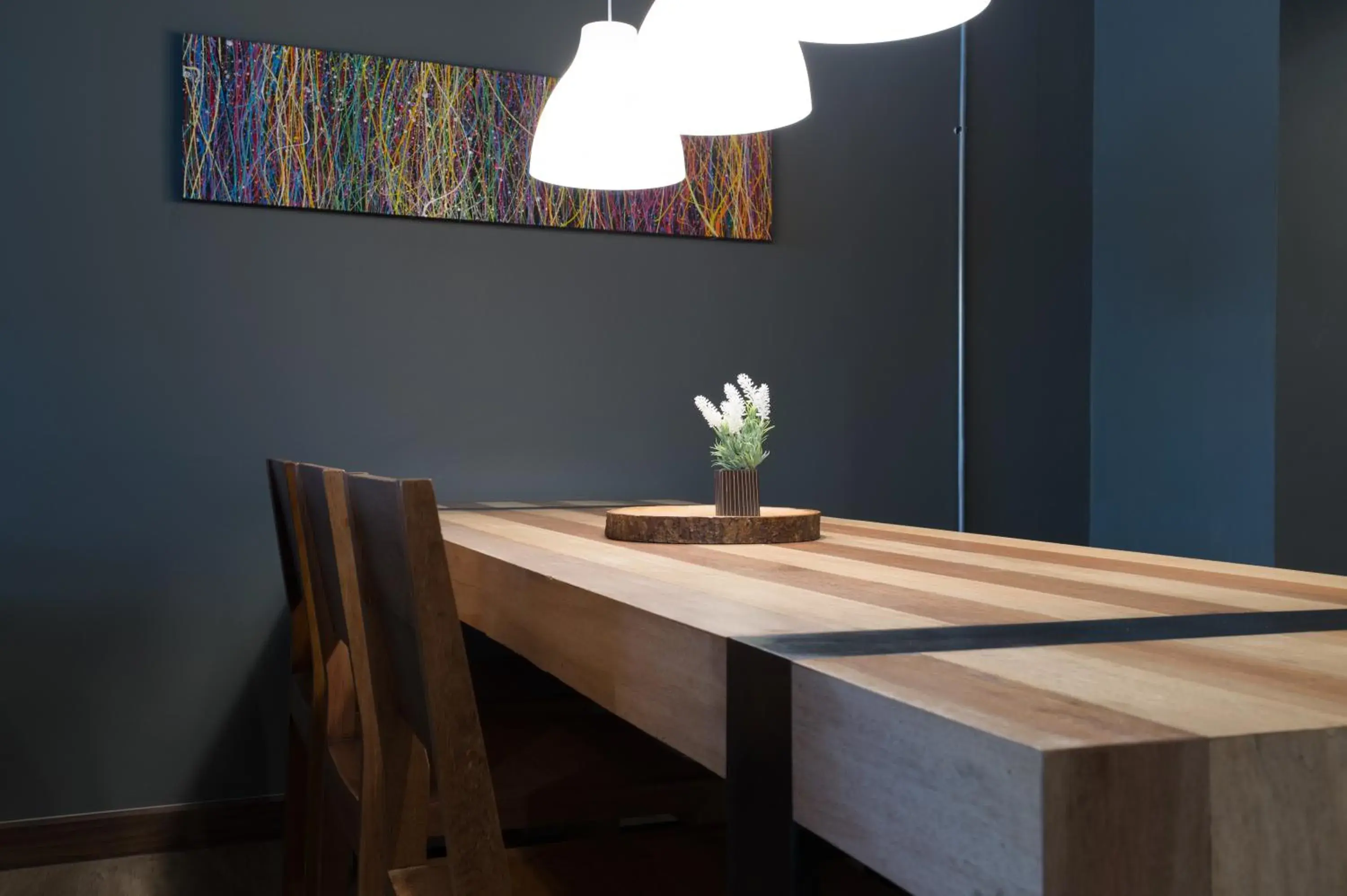 Dining area in Nord Studio Dining area in Nord Studio