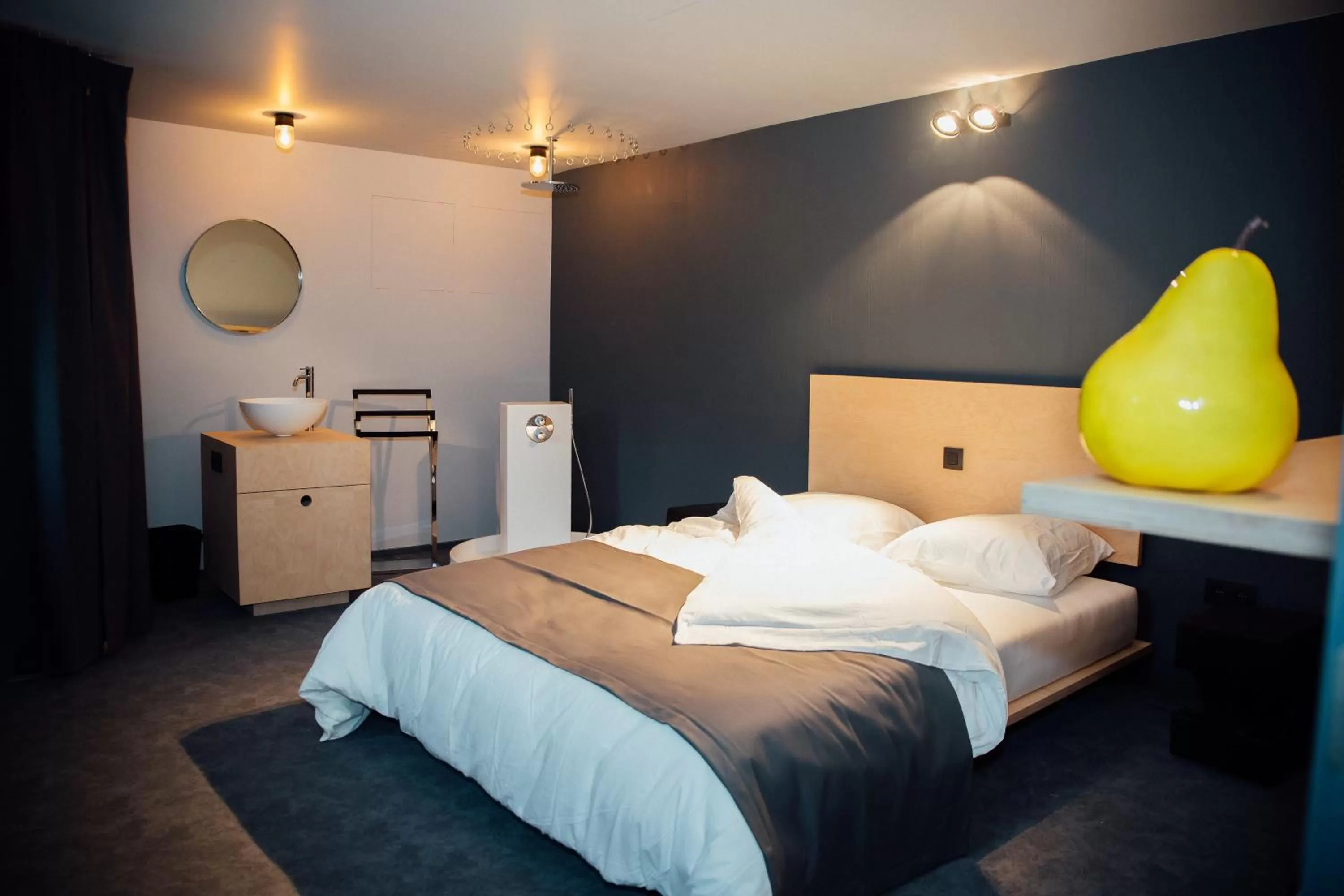 Bed in Auberge de l'Abbaye