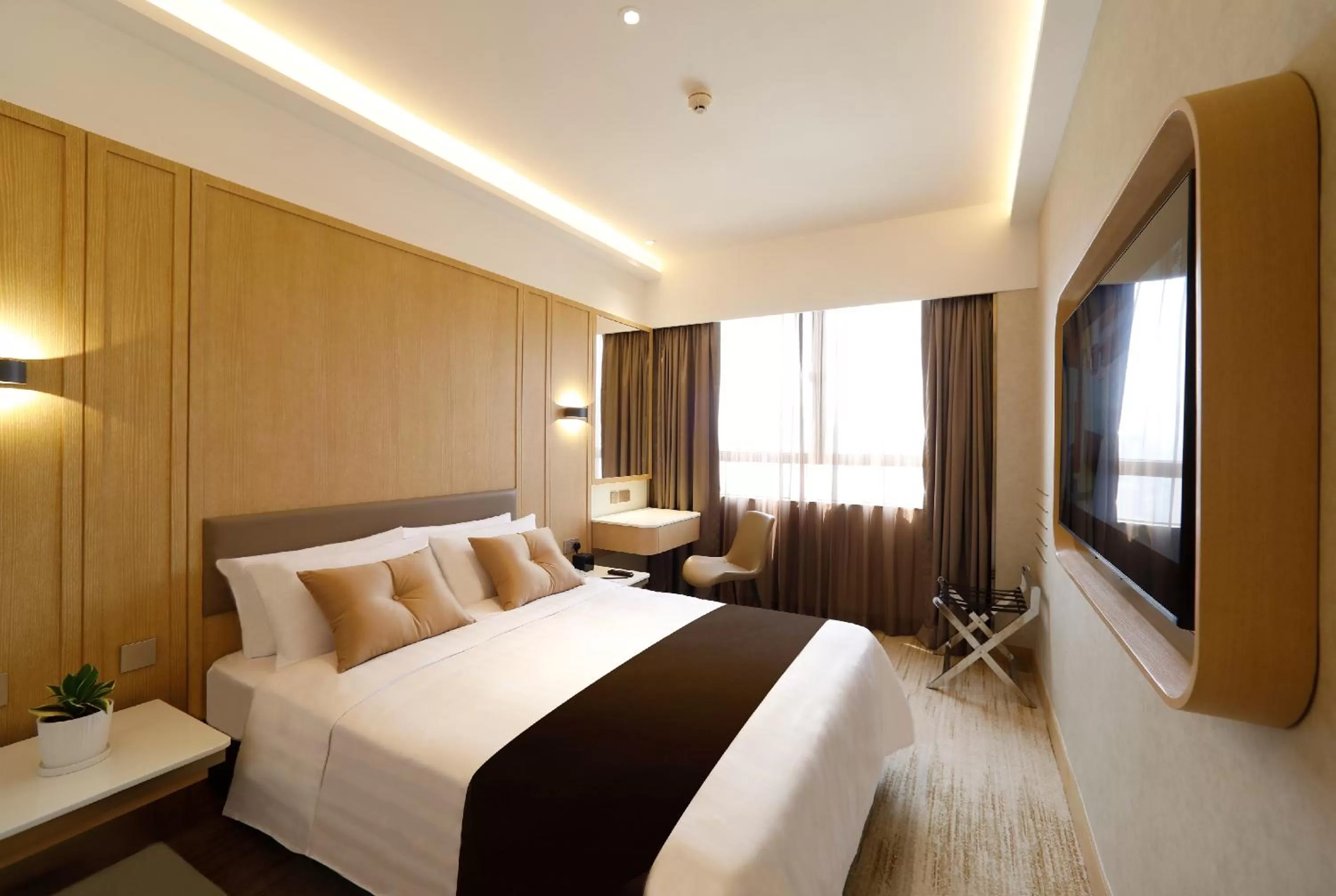 Bedroom, Bed in B P International