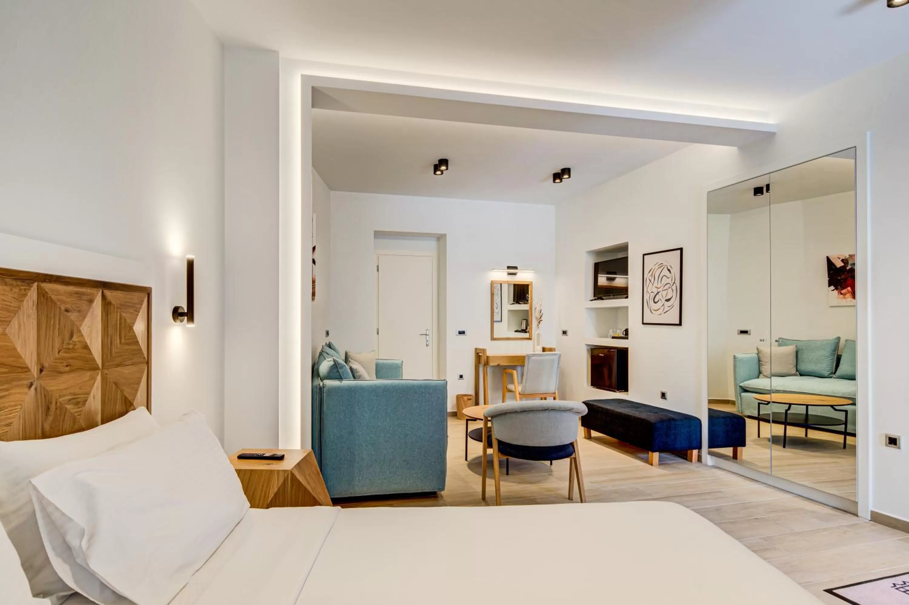 Bed in Gambello Luxury Rooms