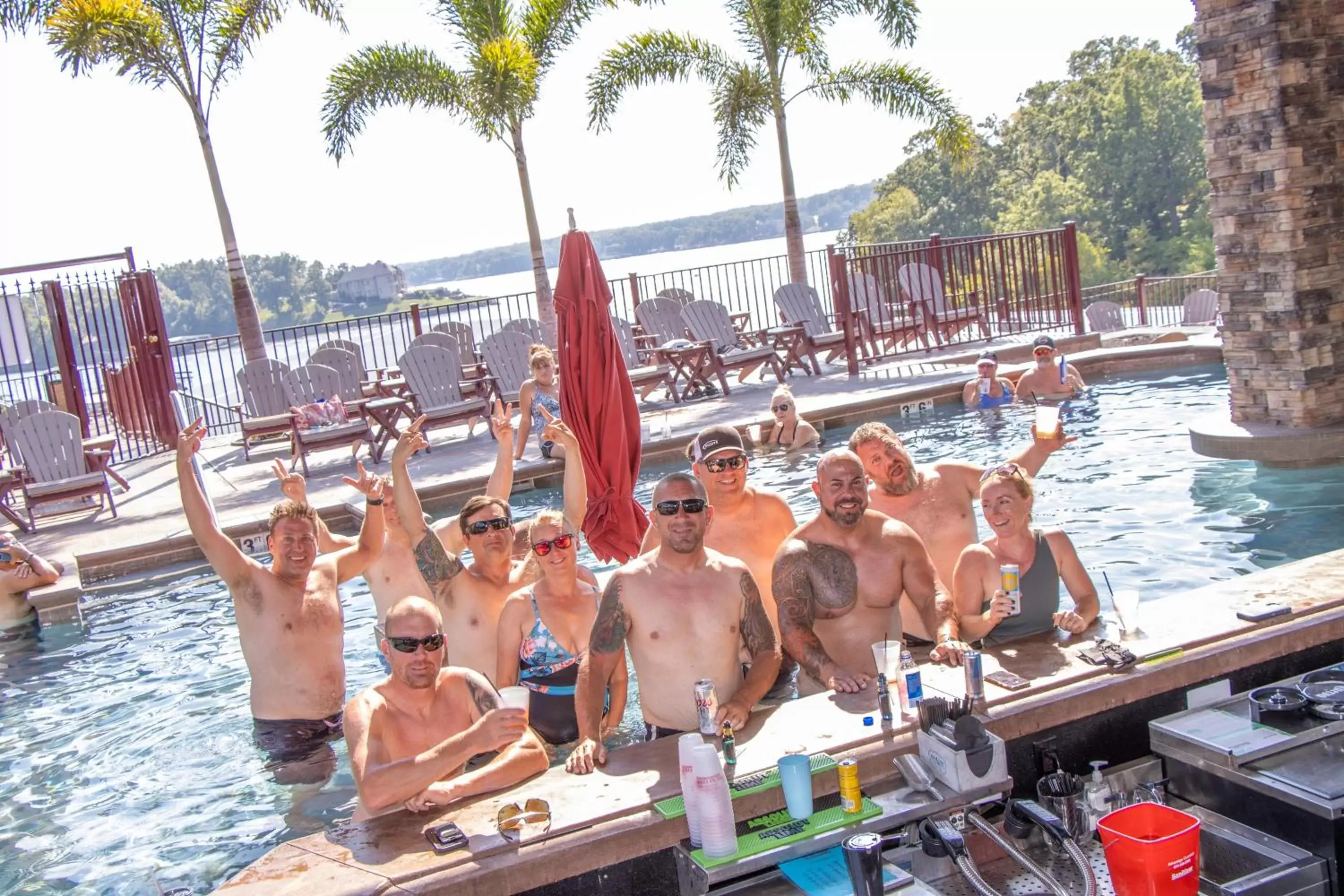 Swimming pool in The Resort at Lake of the Ozarks Swimming pool in The Resort at Lake of the Ozarks