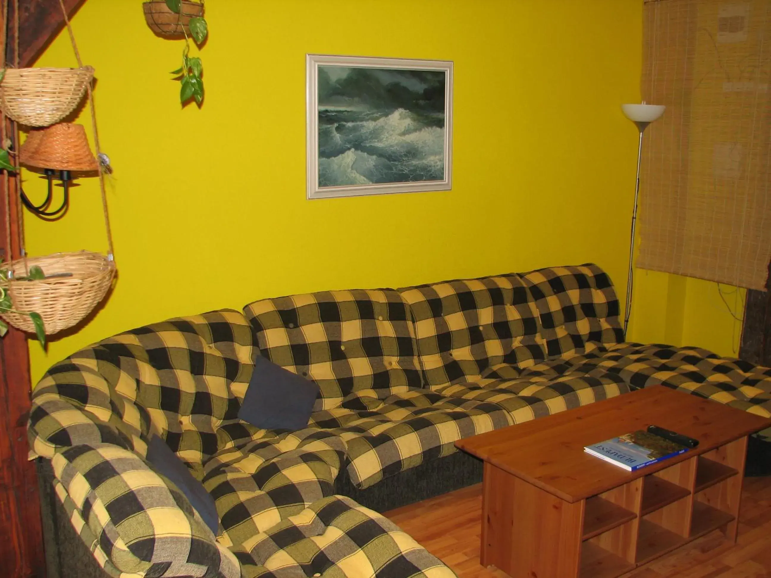 Seating Area in 7x24 Central Hostel