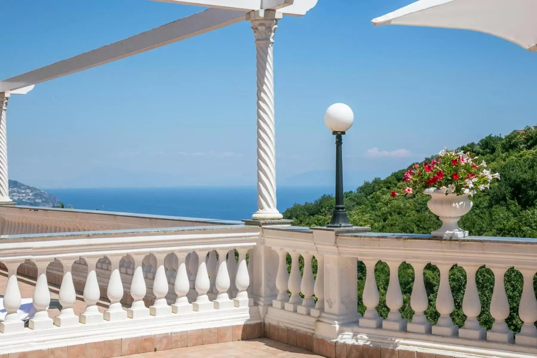 Balcony/Terrace in Villa Costanza sorrento B&b