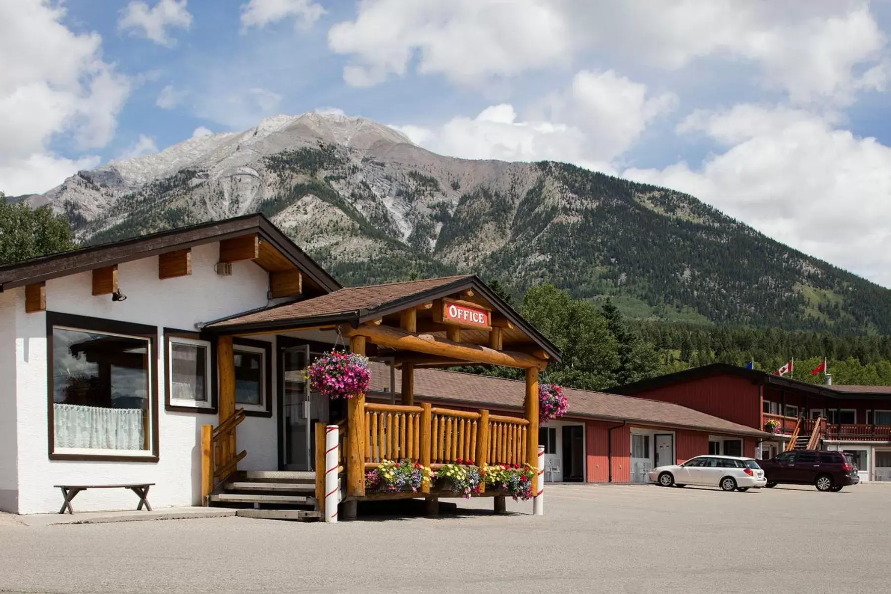 Facade/entrance, Property Building in Rocky Mountain Ski Lodge
