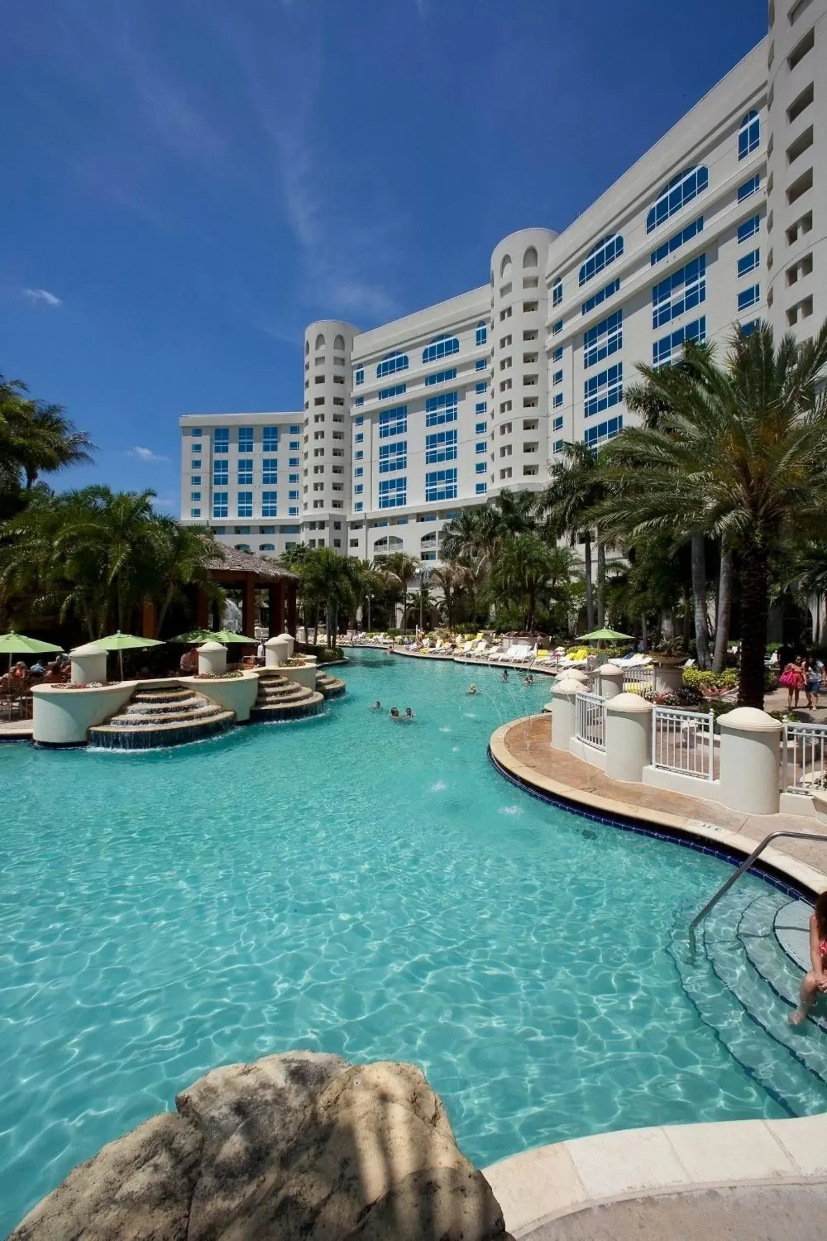 Swimming Pool in Seminole Hard Rock Hotel & Casino Hollywood