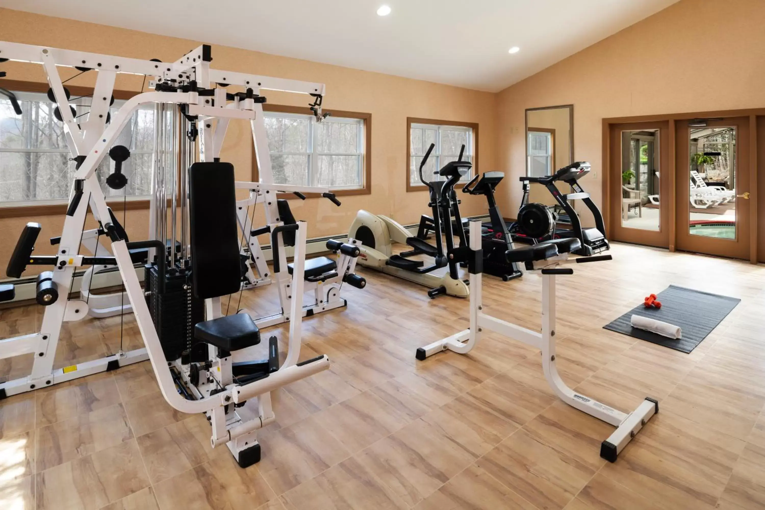 Fitness centre/facilities in Christmas Farm Inn and Spa Fitness centre/facilities in Christmas Farm Inn and Spa