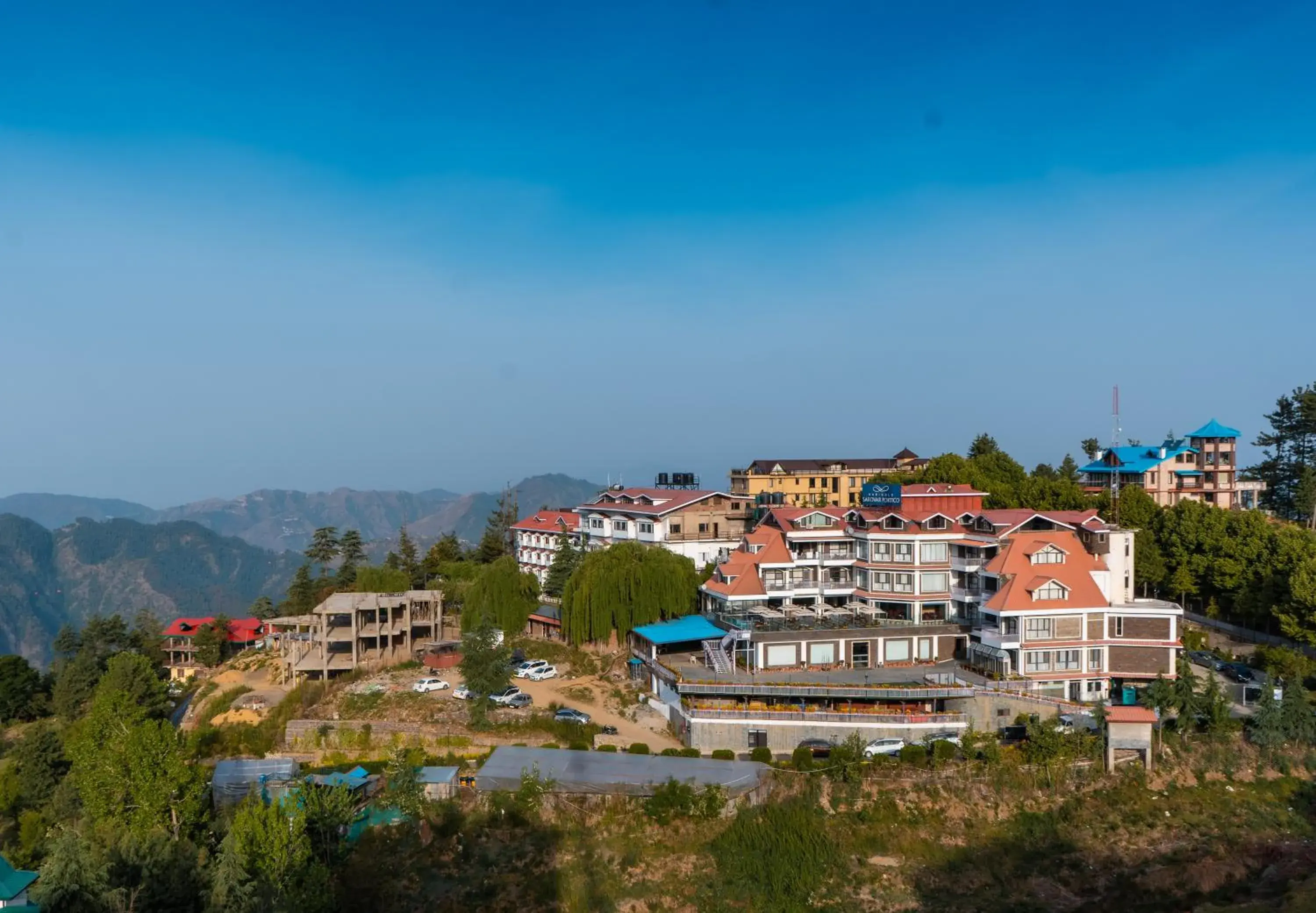 Bird's-eye View in Marigold Sarovar Portico Shimla