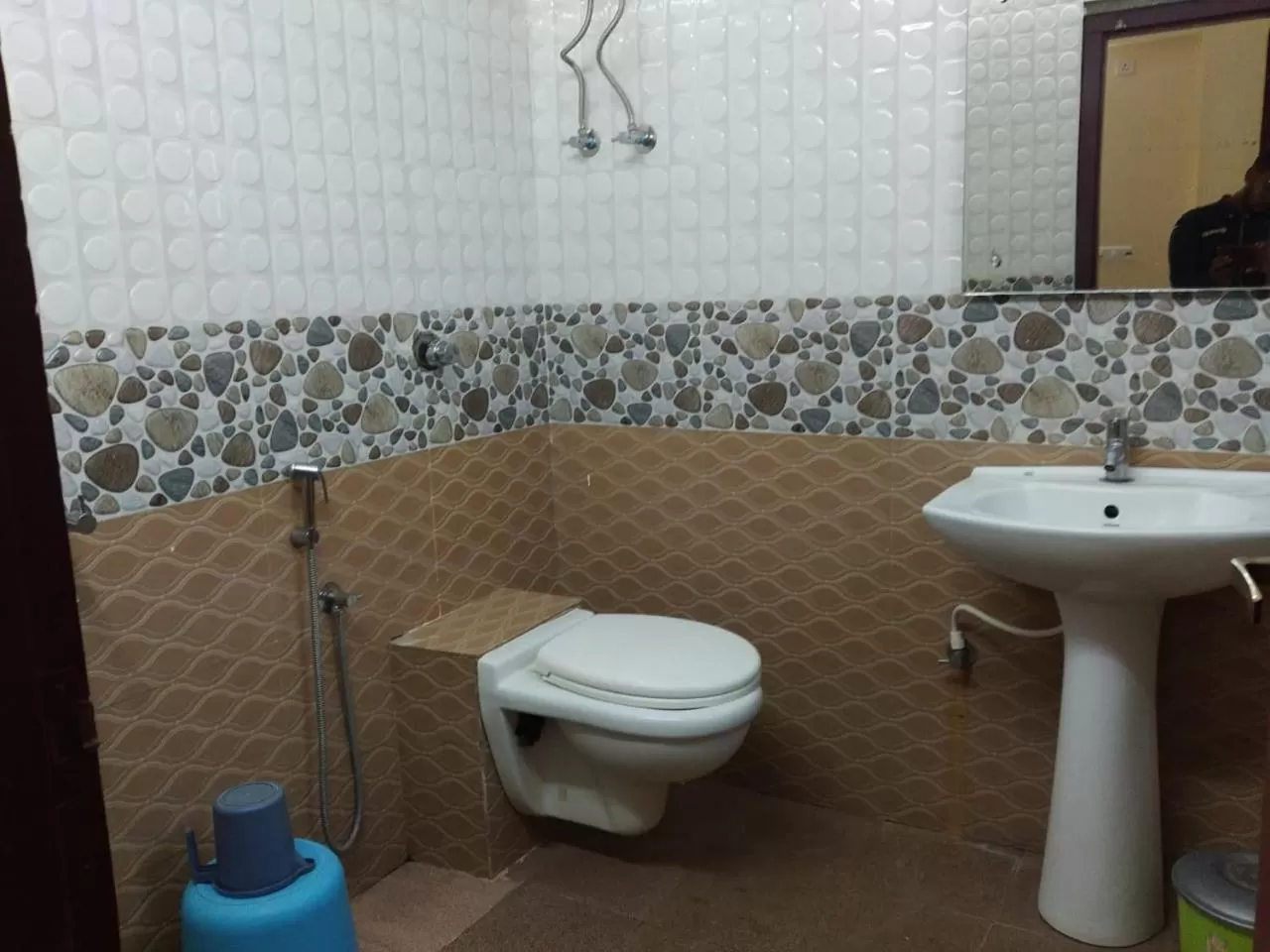 Bathroom in Srinivasa Residency