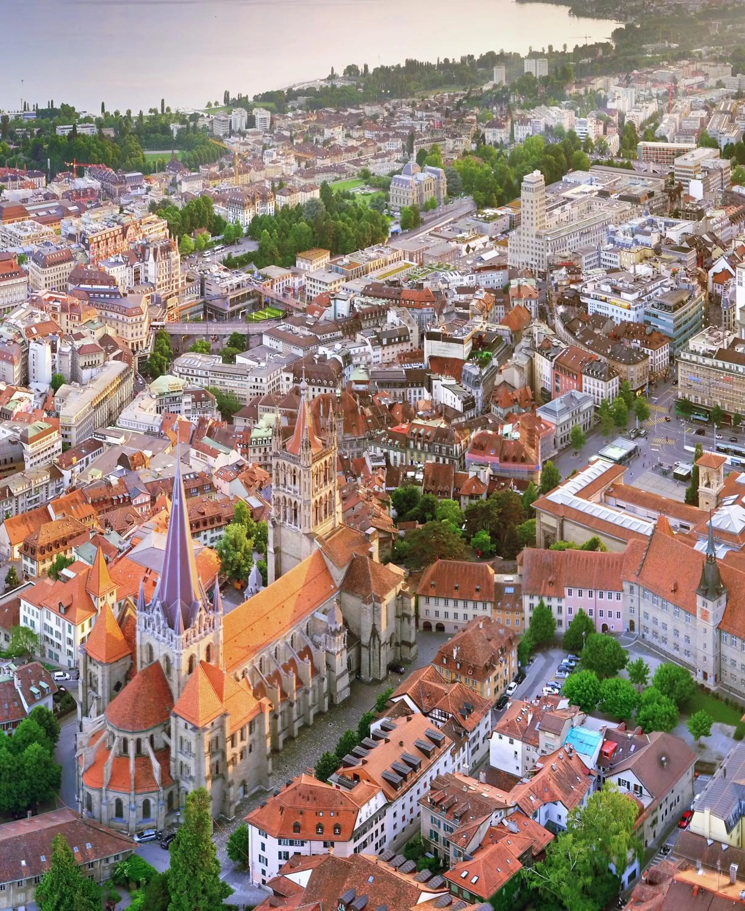 Nearby landmark, Bird's-eye View in ibis Lausanne Centre