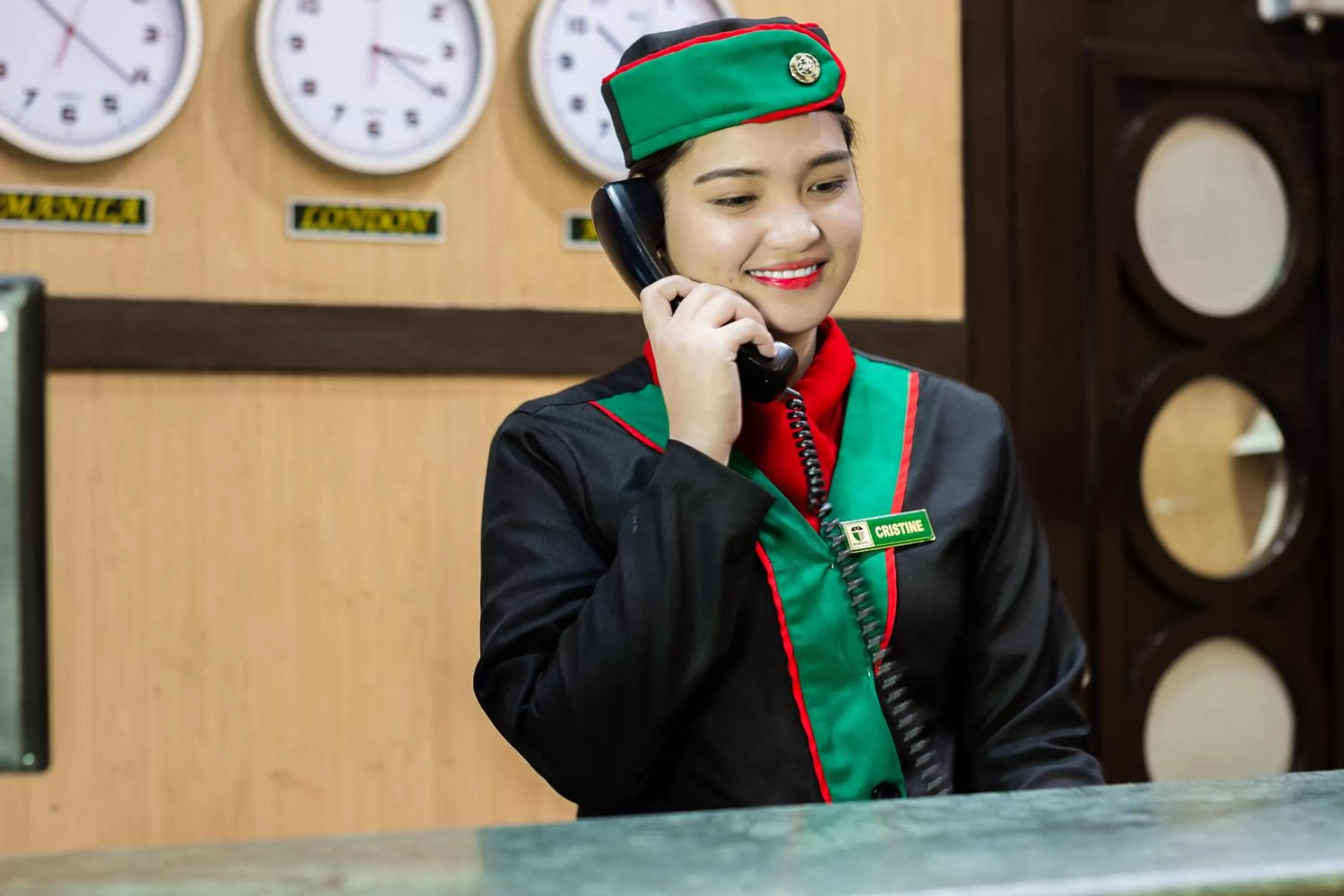 Lobby or reception in Eurotel Angeles