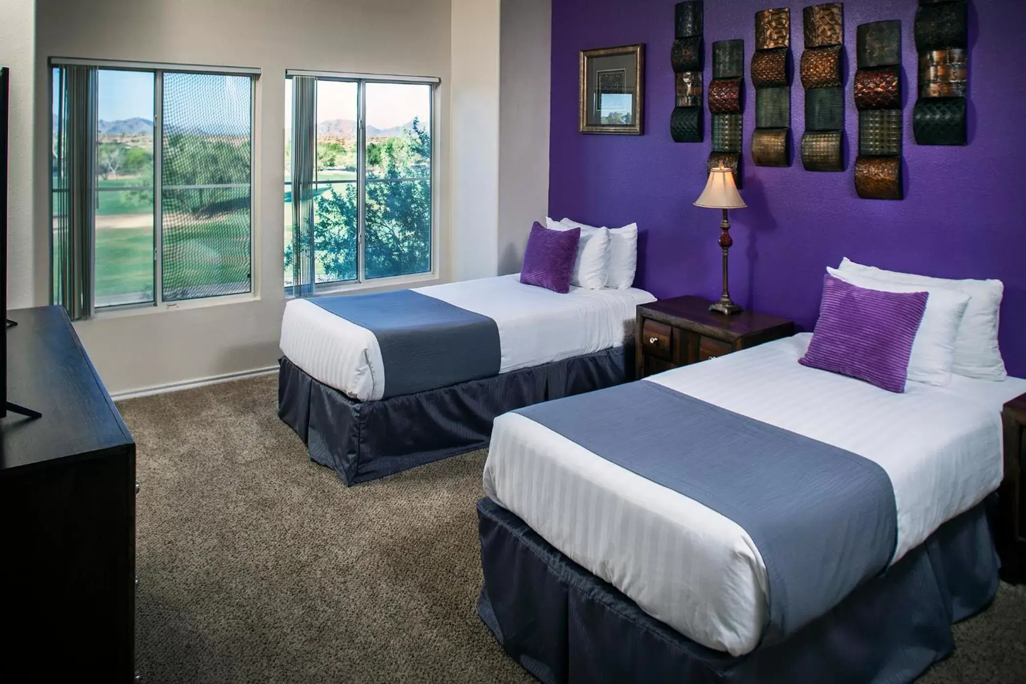Bedroom, Bed in Luxury Condos by Meridian CondoResorts- Scottsdale