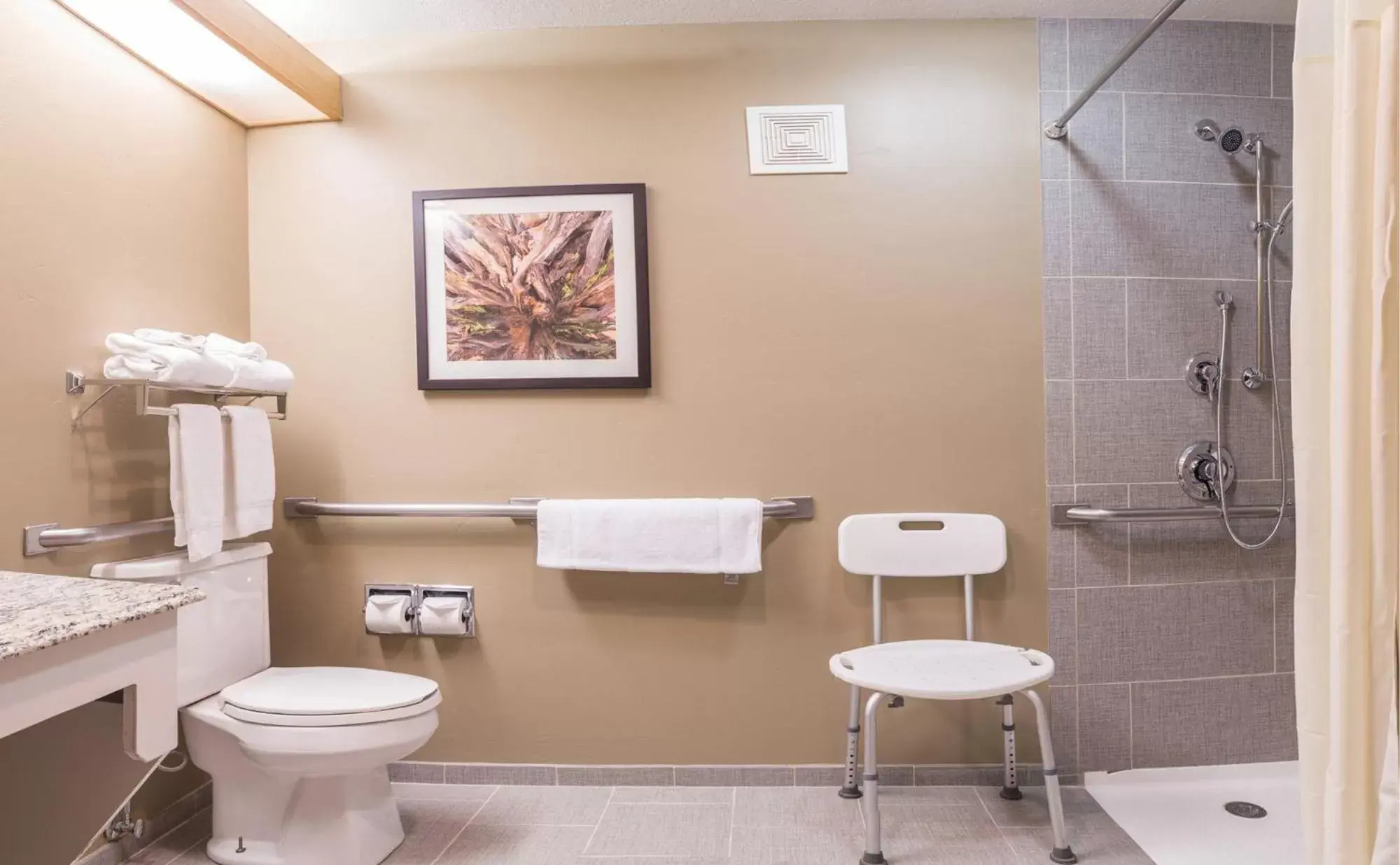 Bathroom in Gray Wolf Inn & Suites