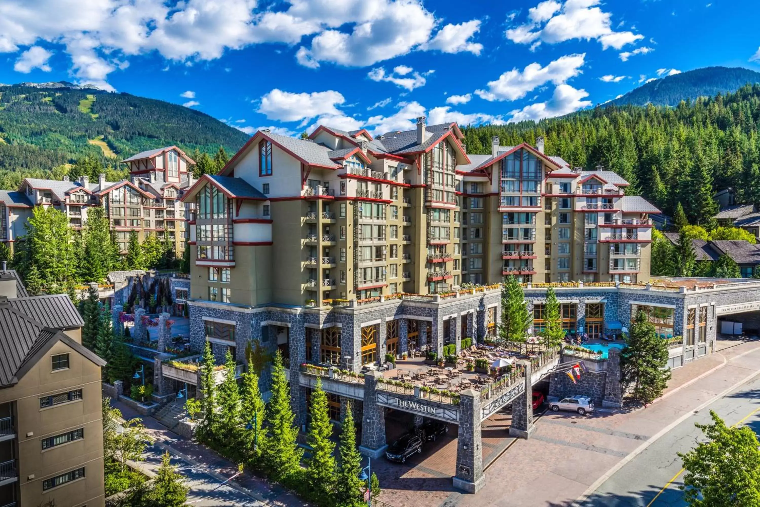 Property building in The Westin Resort & Spa, Whistler