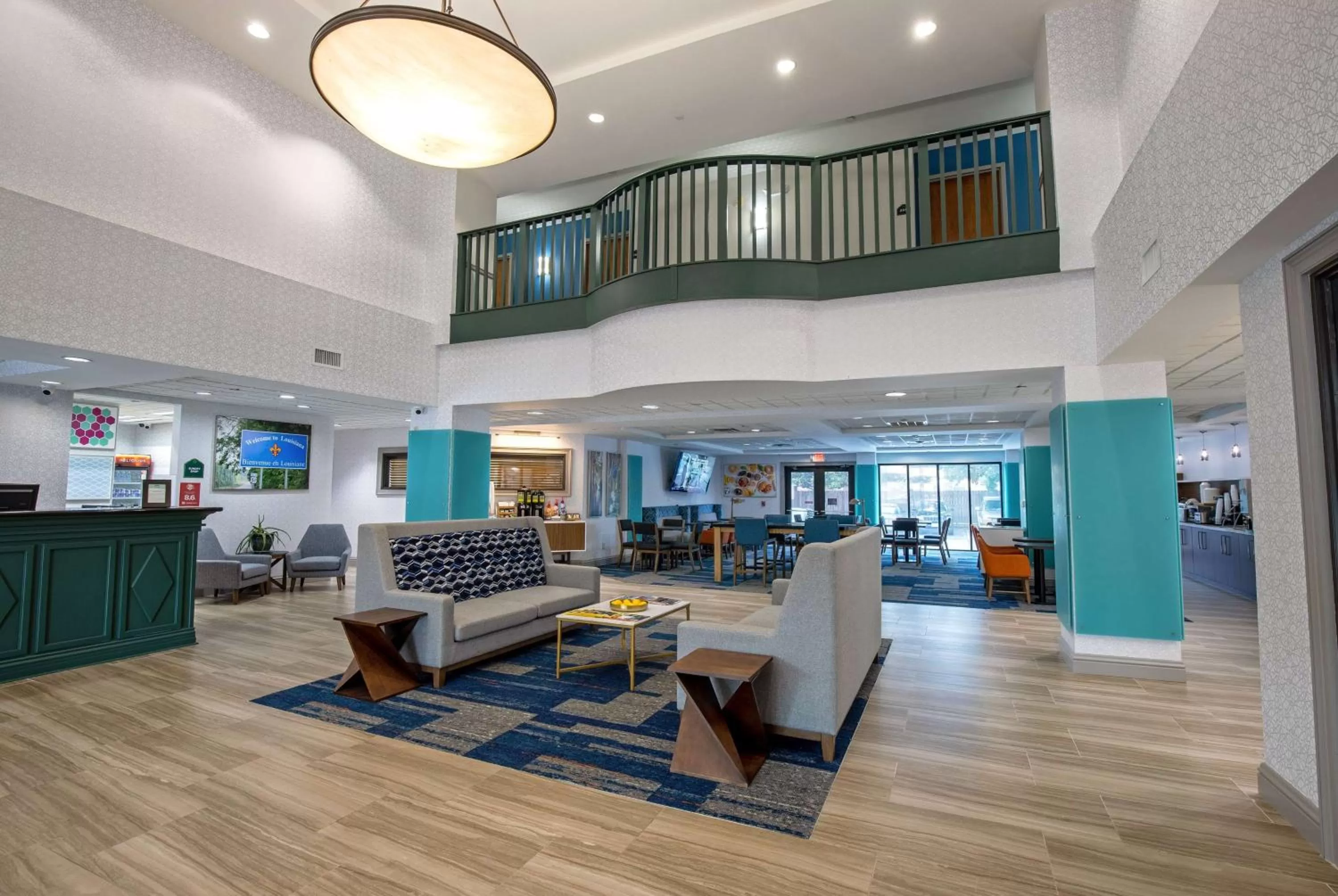 Lobby or reception in Wingate by Wyndham Lafayette Airport