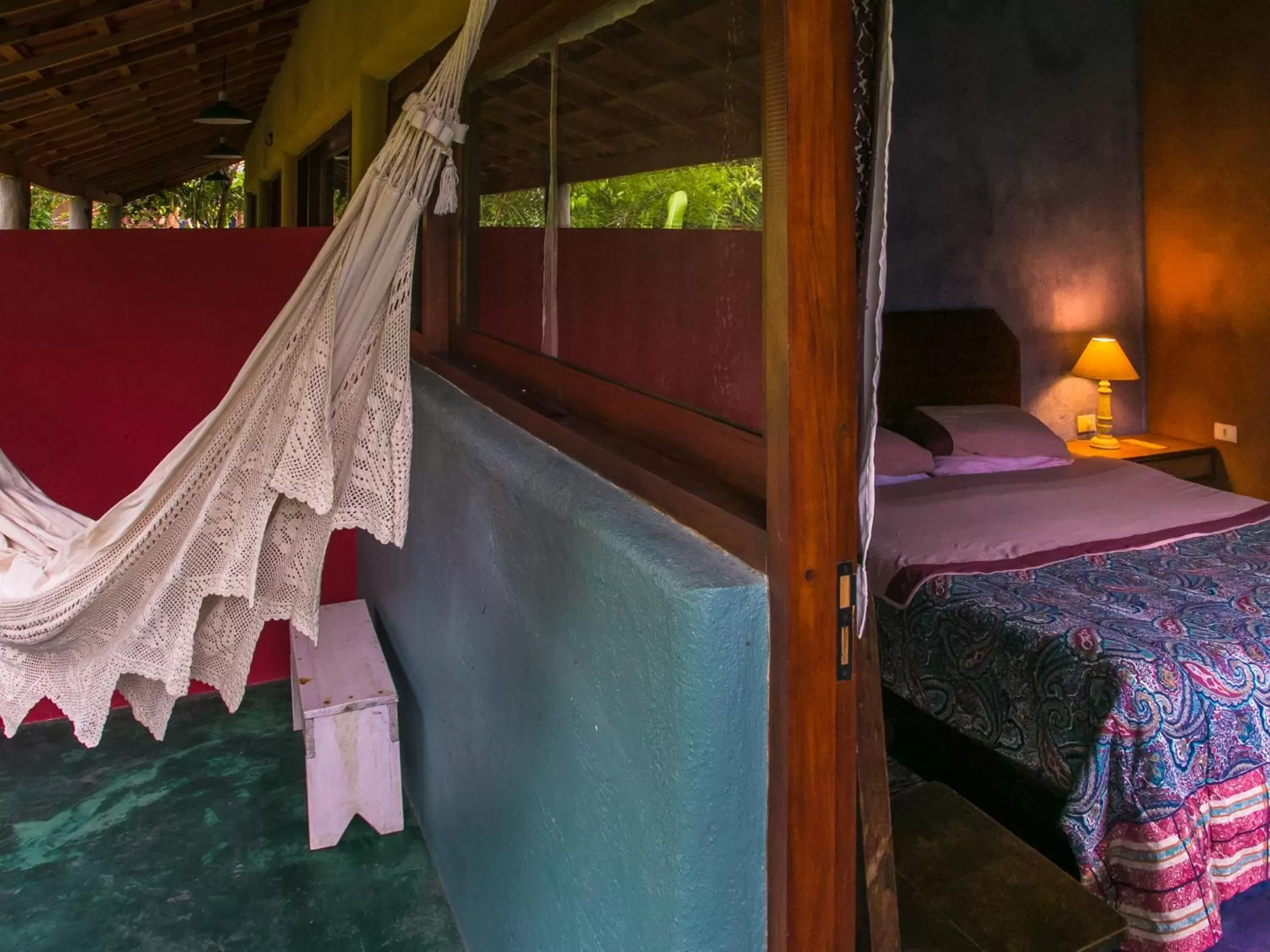 Patio, Pool View in Lagamar Ecohotel