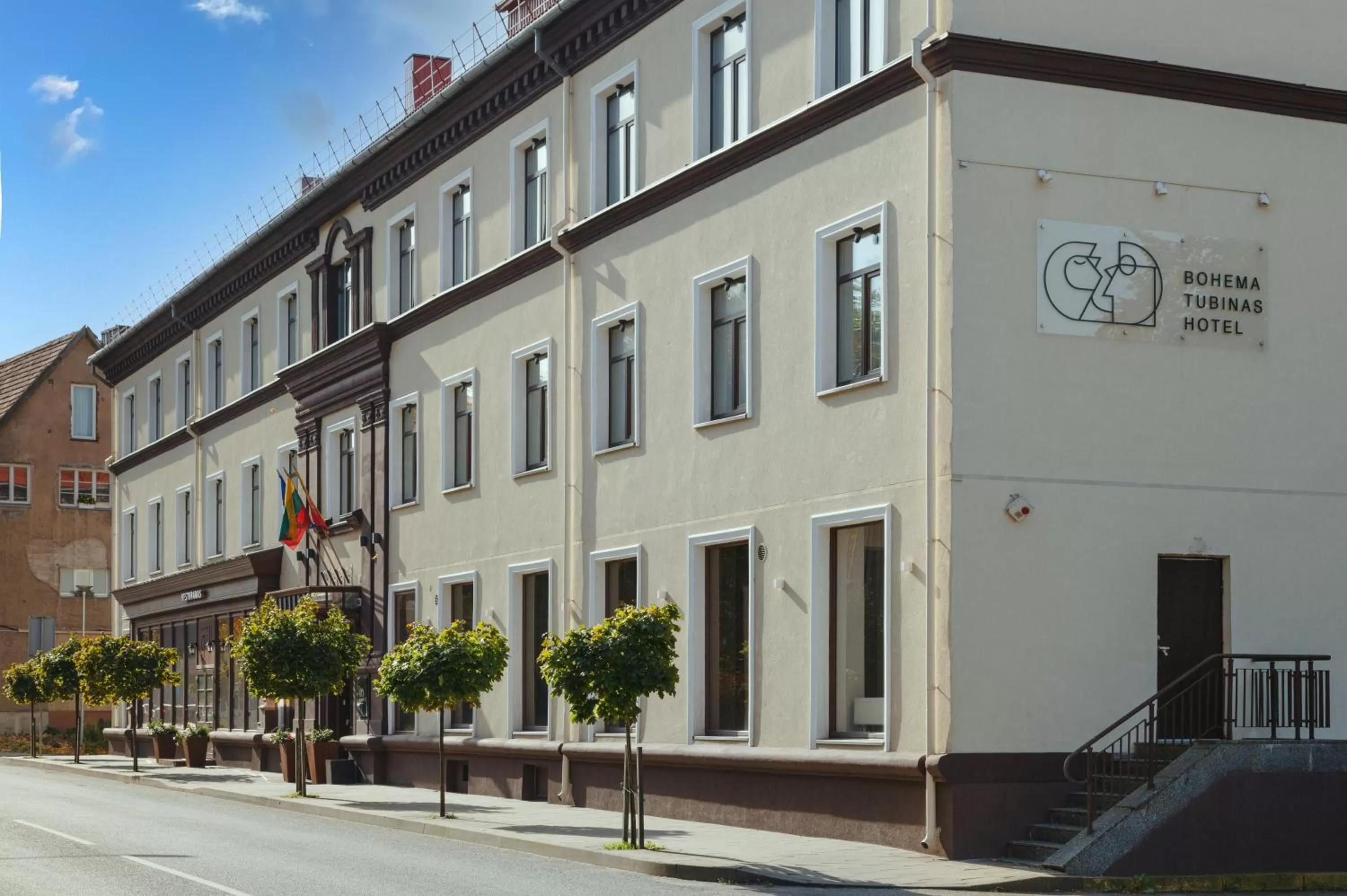 Property building in Old Town Hotel Bohema, Klaipėda