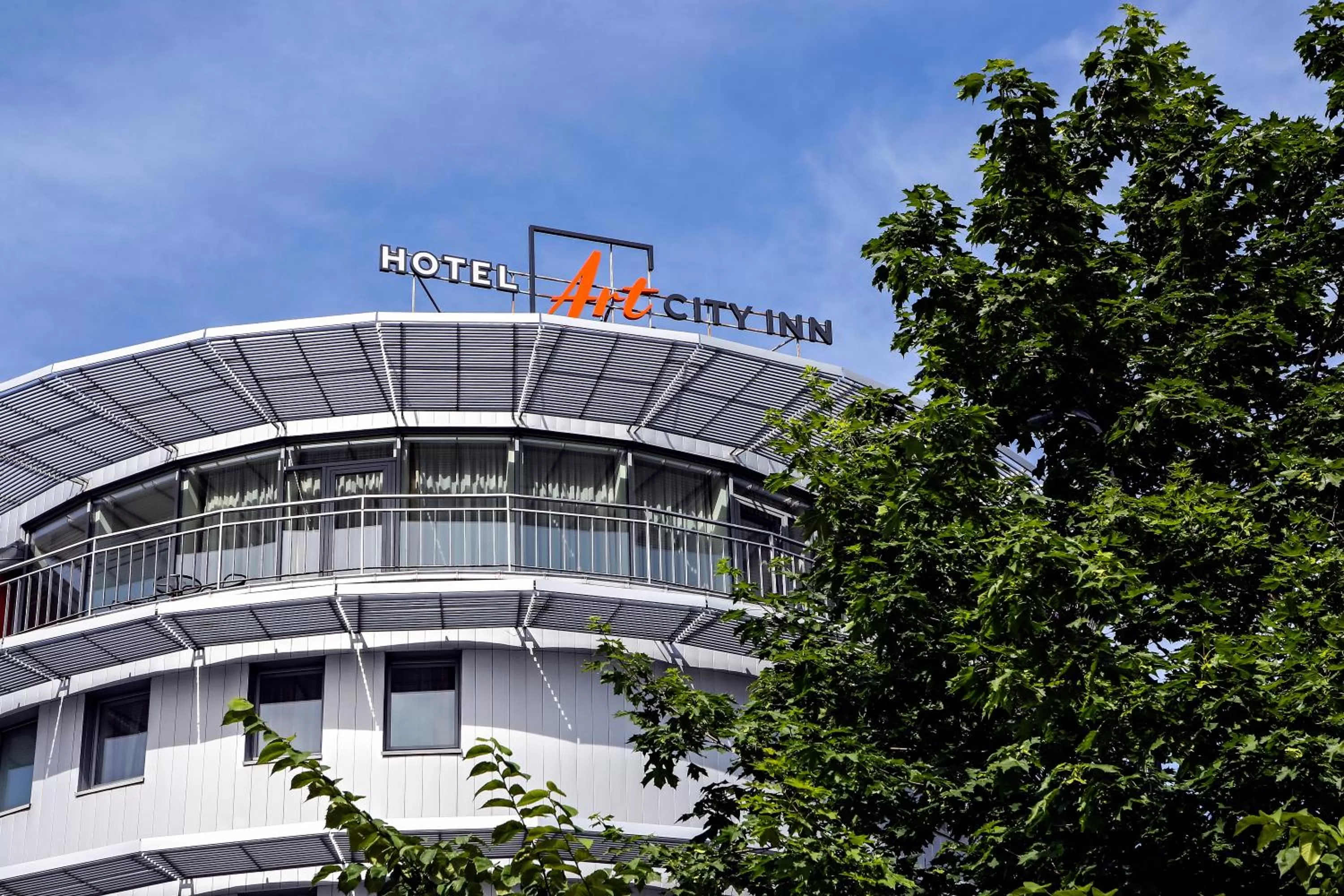 Property building in Art City Inn