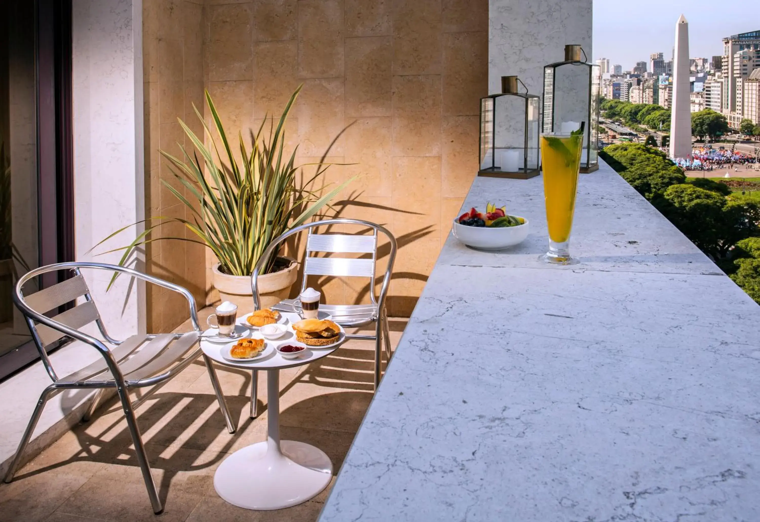 Balcony/Terrace in Hotel Grand Brizo Buenos Aires