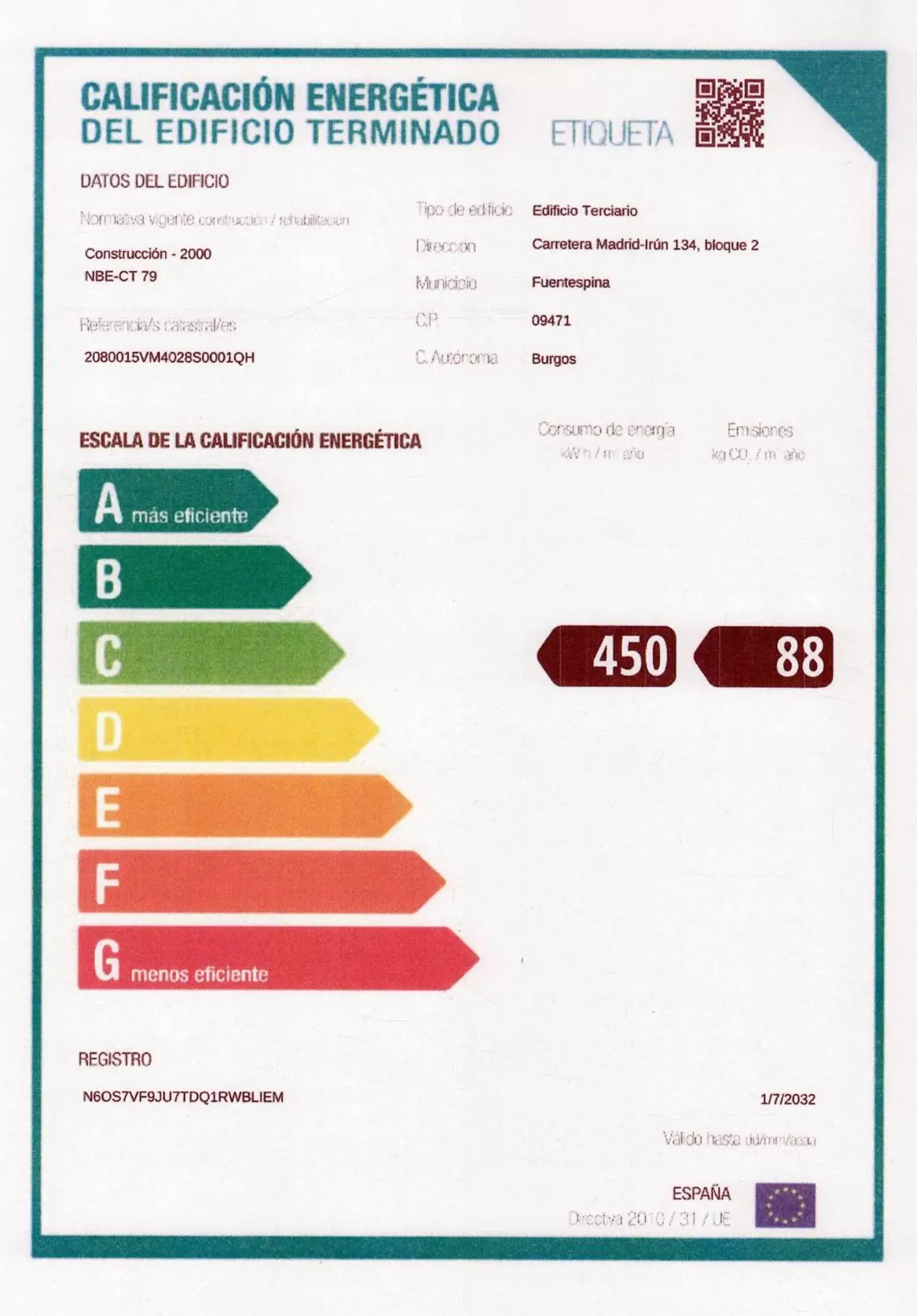 Logo/Certificate/Sign, Floor Plan in Hotel Spa Tudanca Aranda