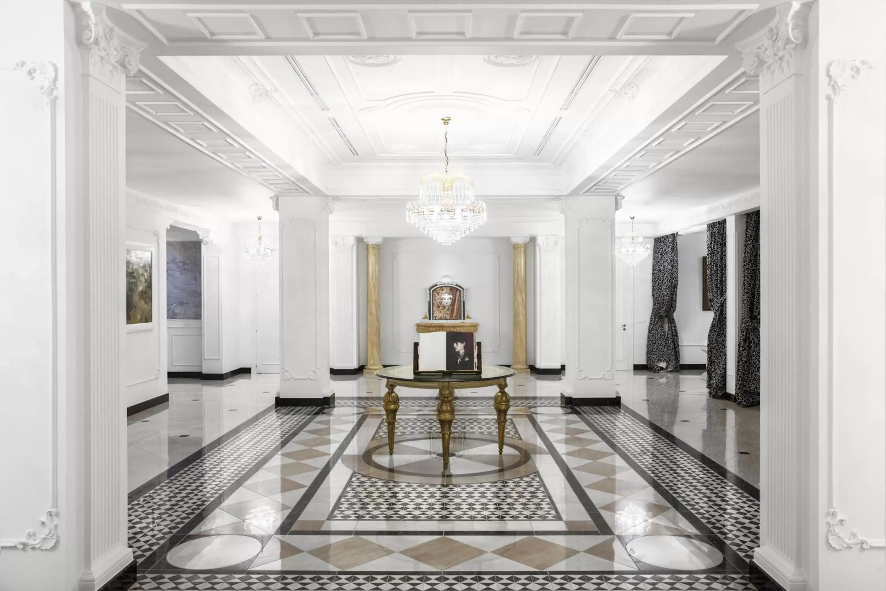 Lobby or reception in Grand Hotel Trieste & Victoria