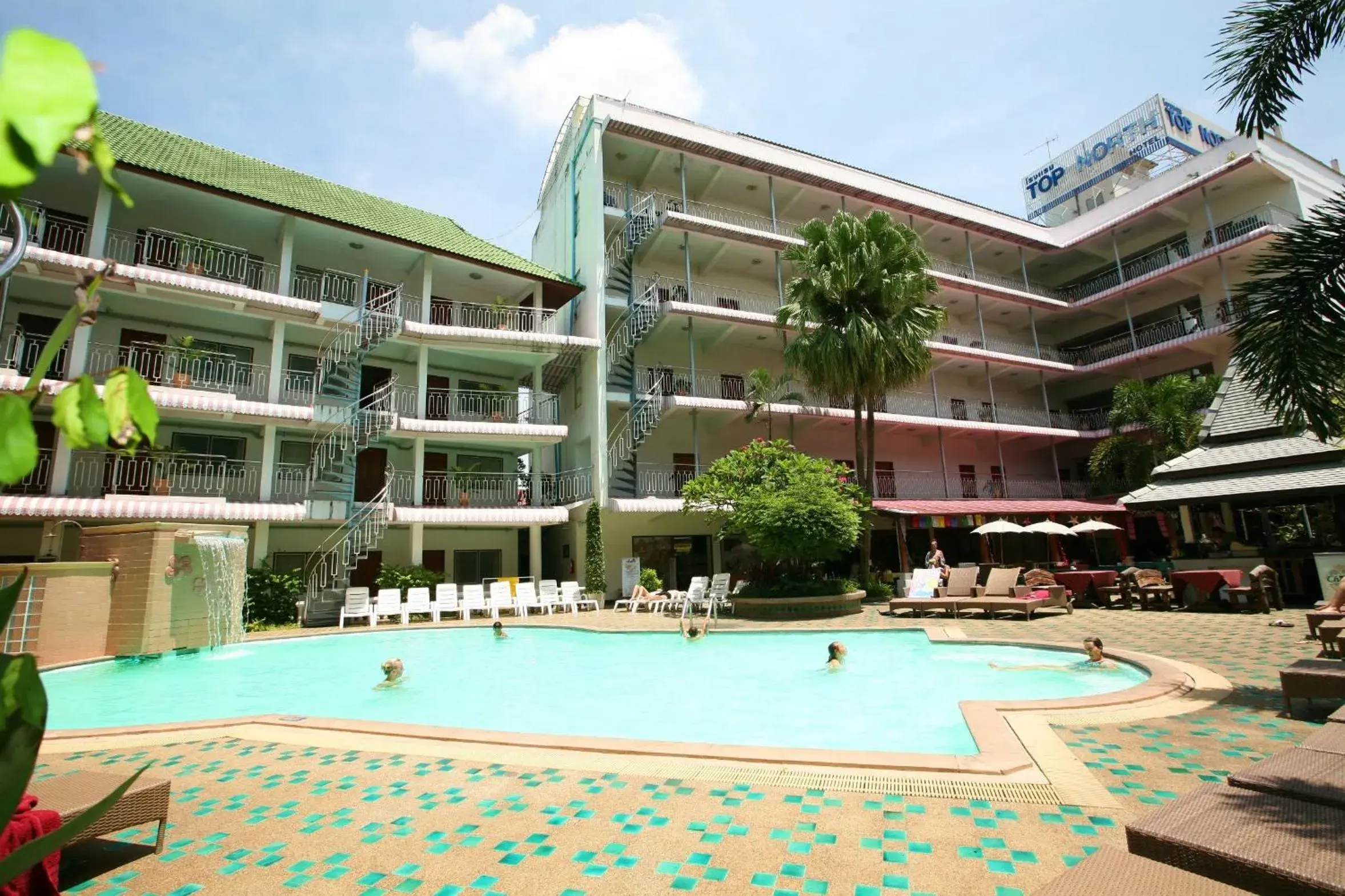 Swimming pool, Property Building in Top North Hotel