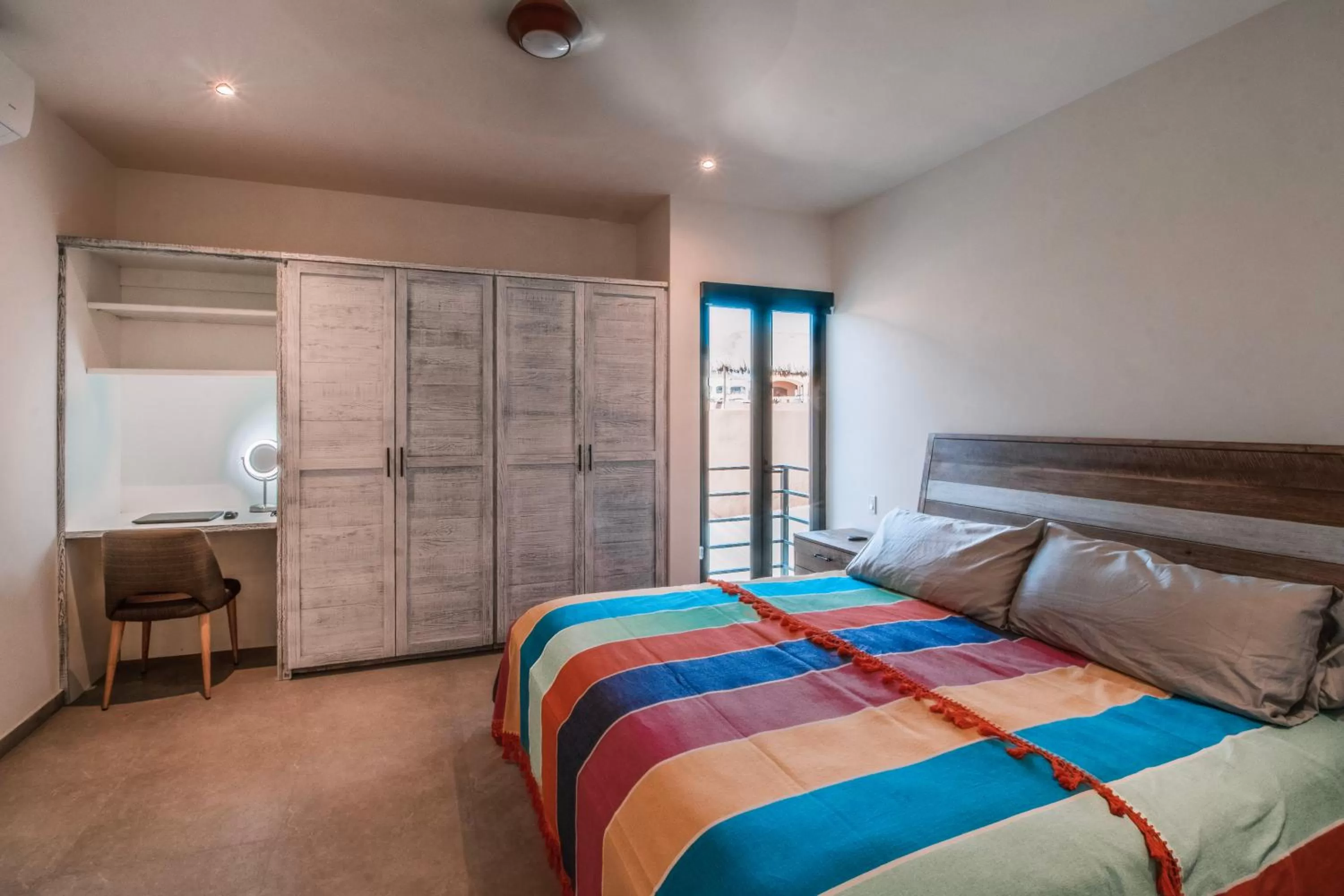 Bed in Cerritos Surf Residences